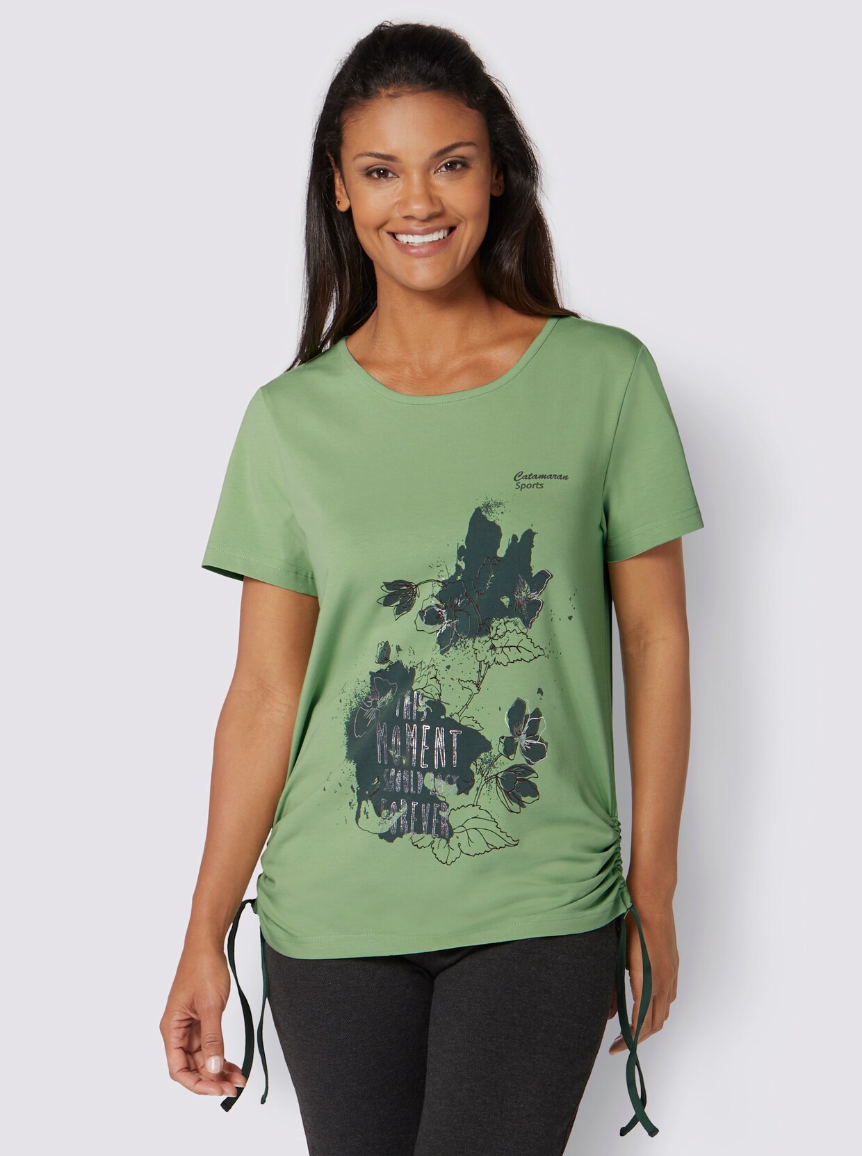 Catamaran Sports Freizeitshirt - grün