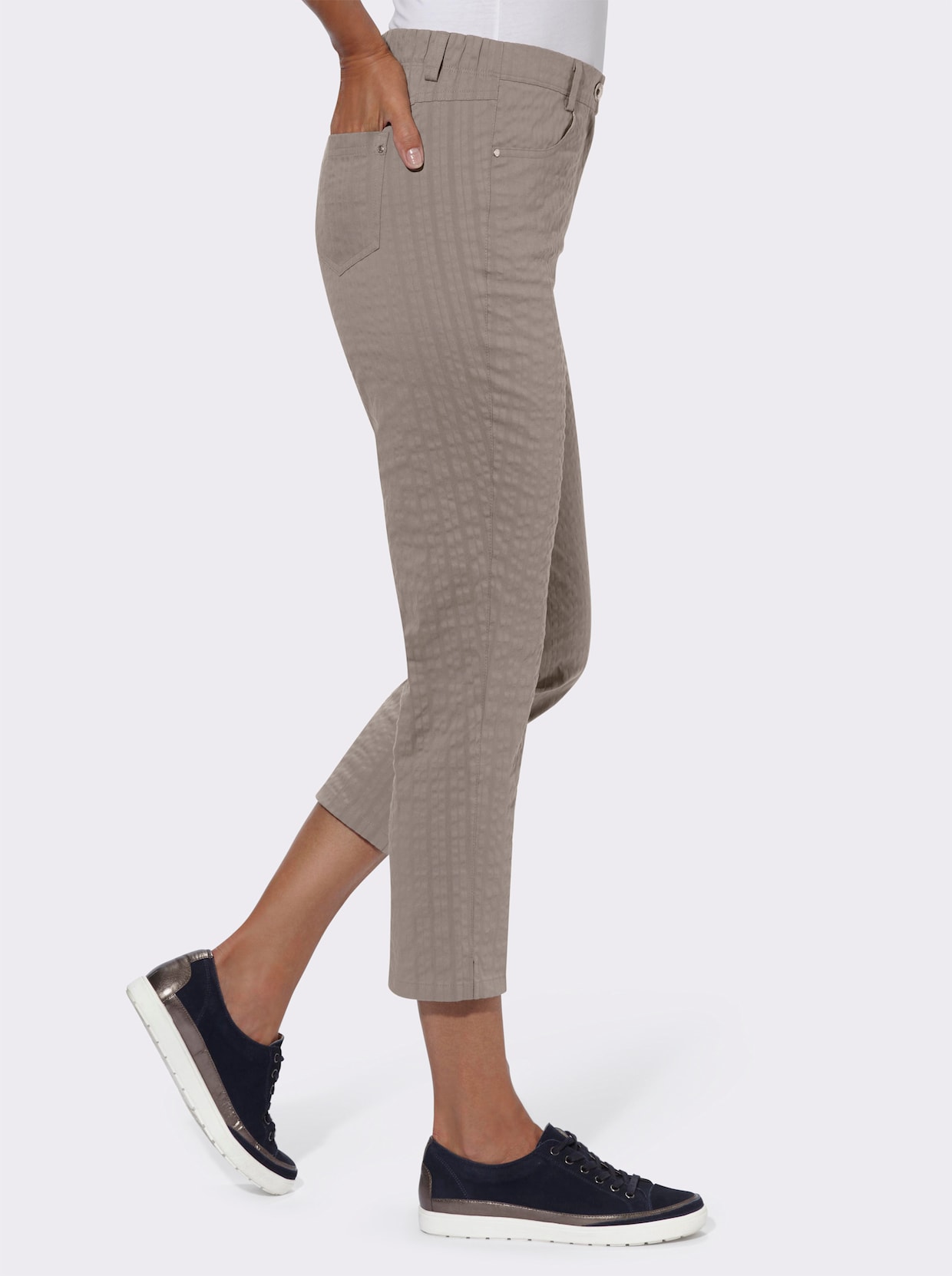 7/8-broek - taupe