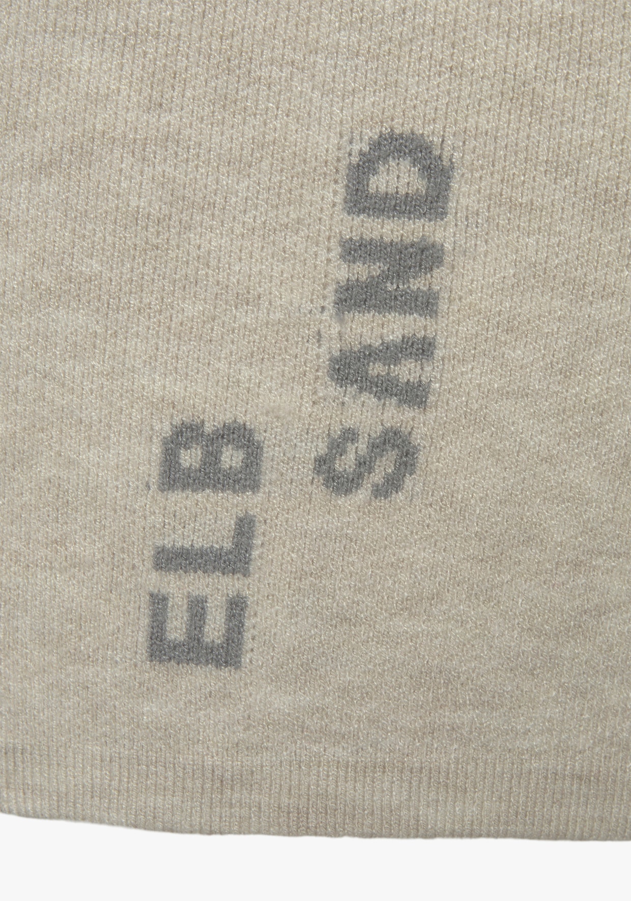 Elbsand Strickhose - hellgrau