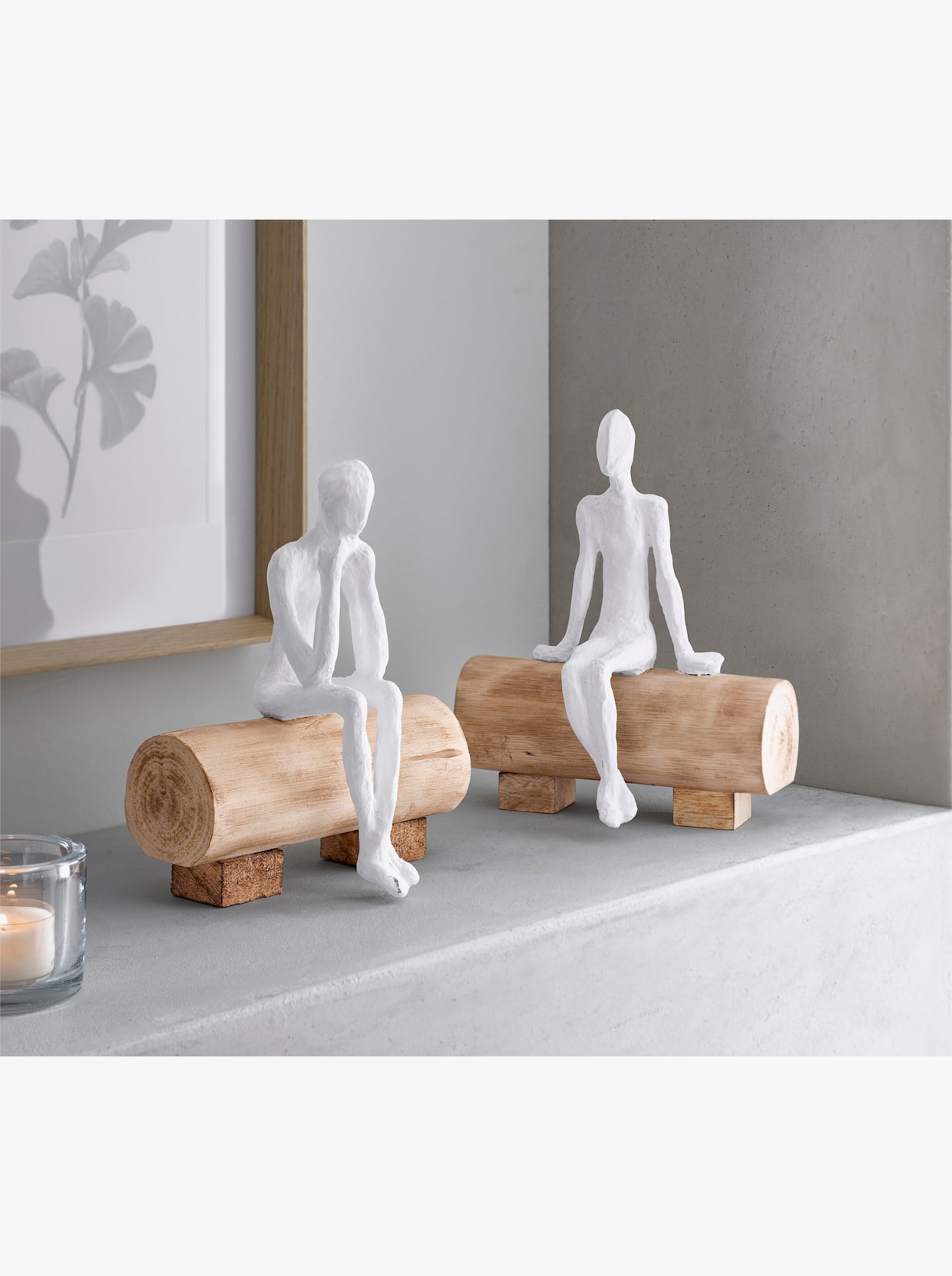 heine home Decor. figuur - naturel/wit