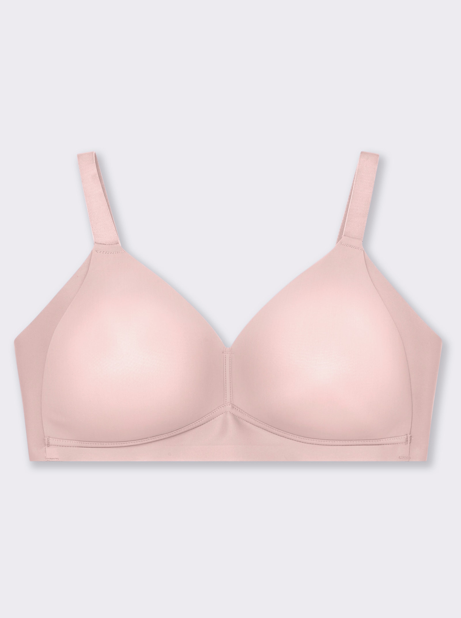 Naturana T-Shirt-BH ohne Bügel - hellrosé