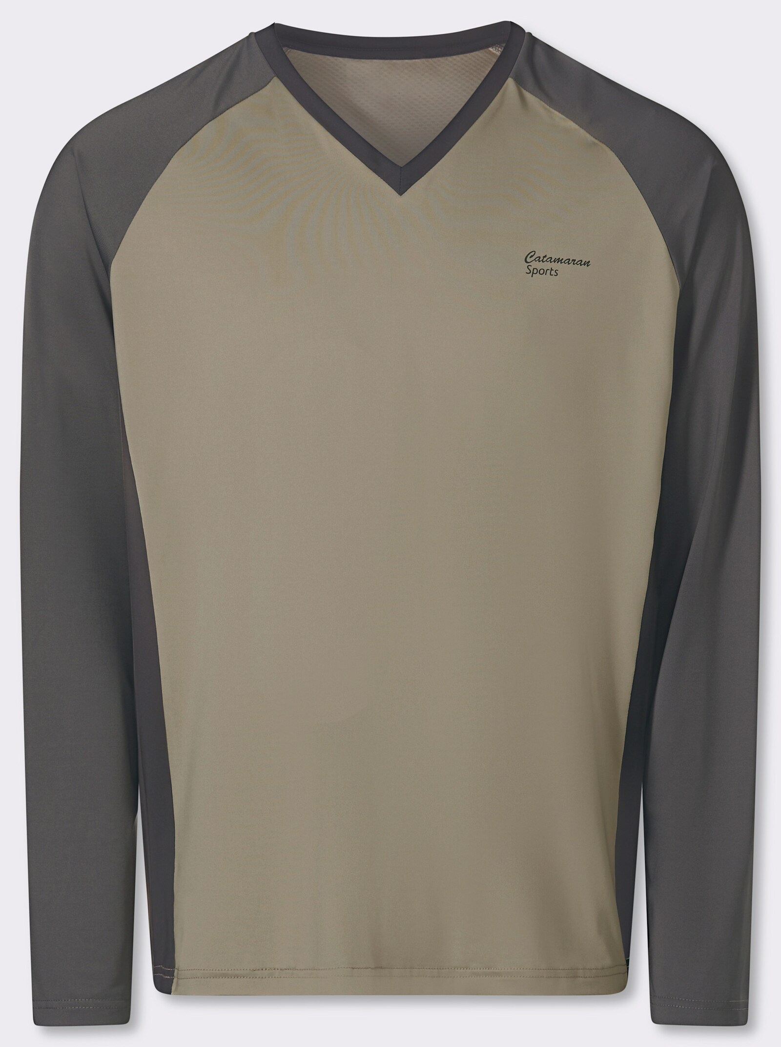 Catamaran Sports Funktionsshirt - schlamm-anthrazit