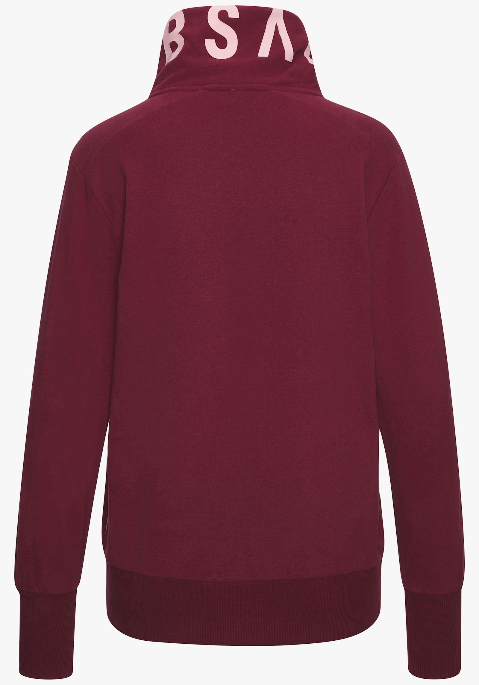 Elbsand Sweatjacke - weinrot