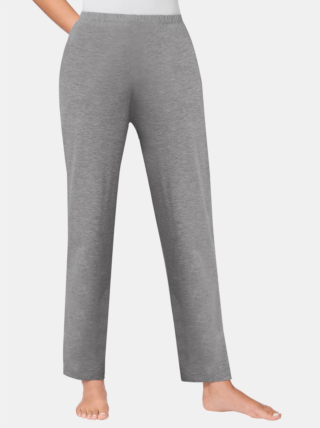 feel good Pantalons - noir + gris chiné