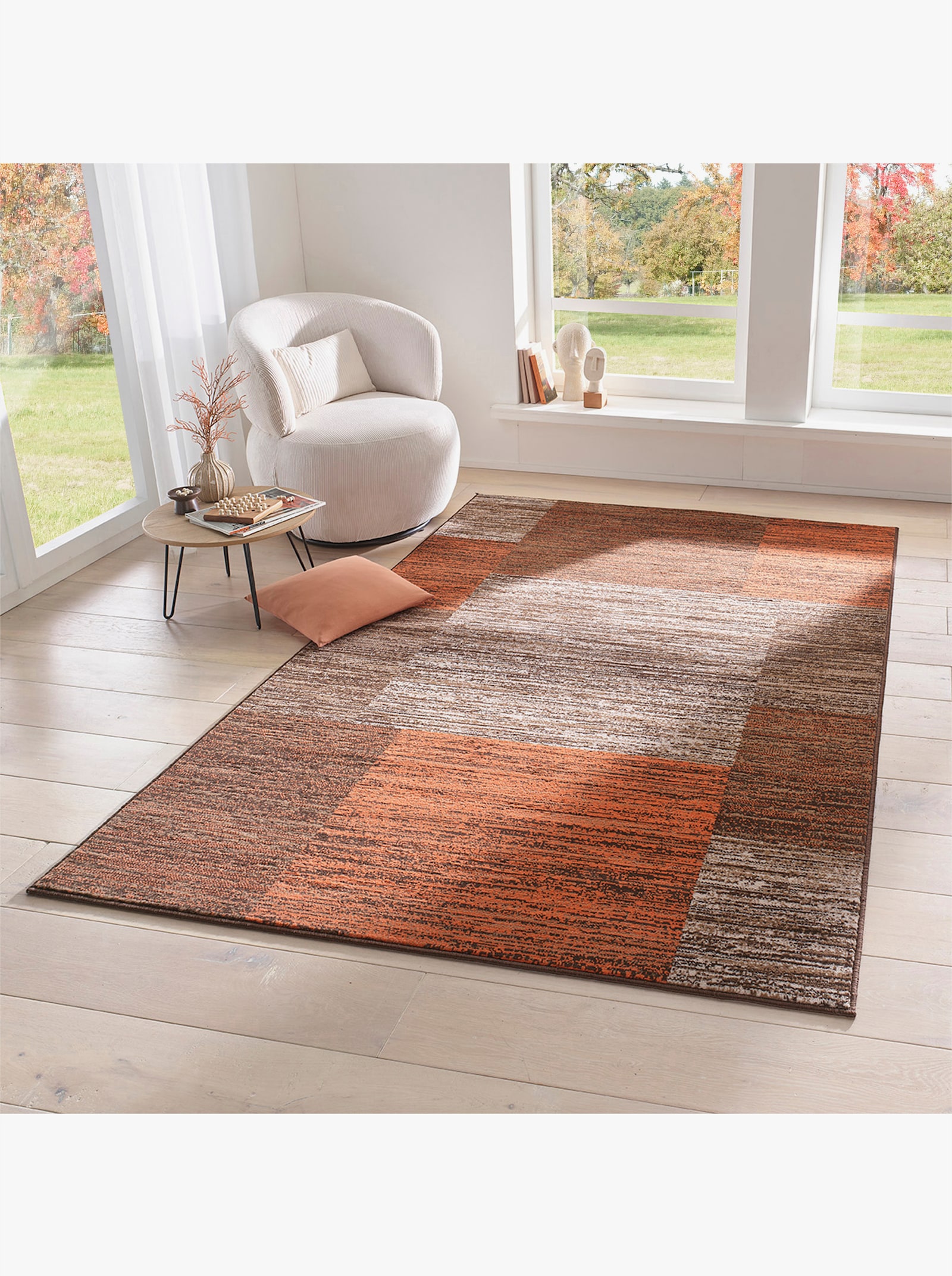 heine home Teppich - terra-braun