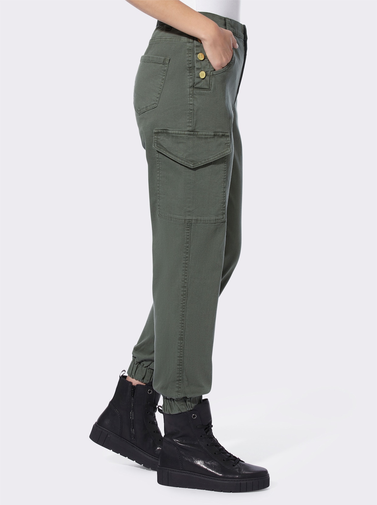 heine Cargohose - khaki