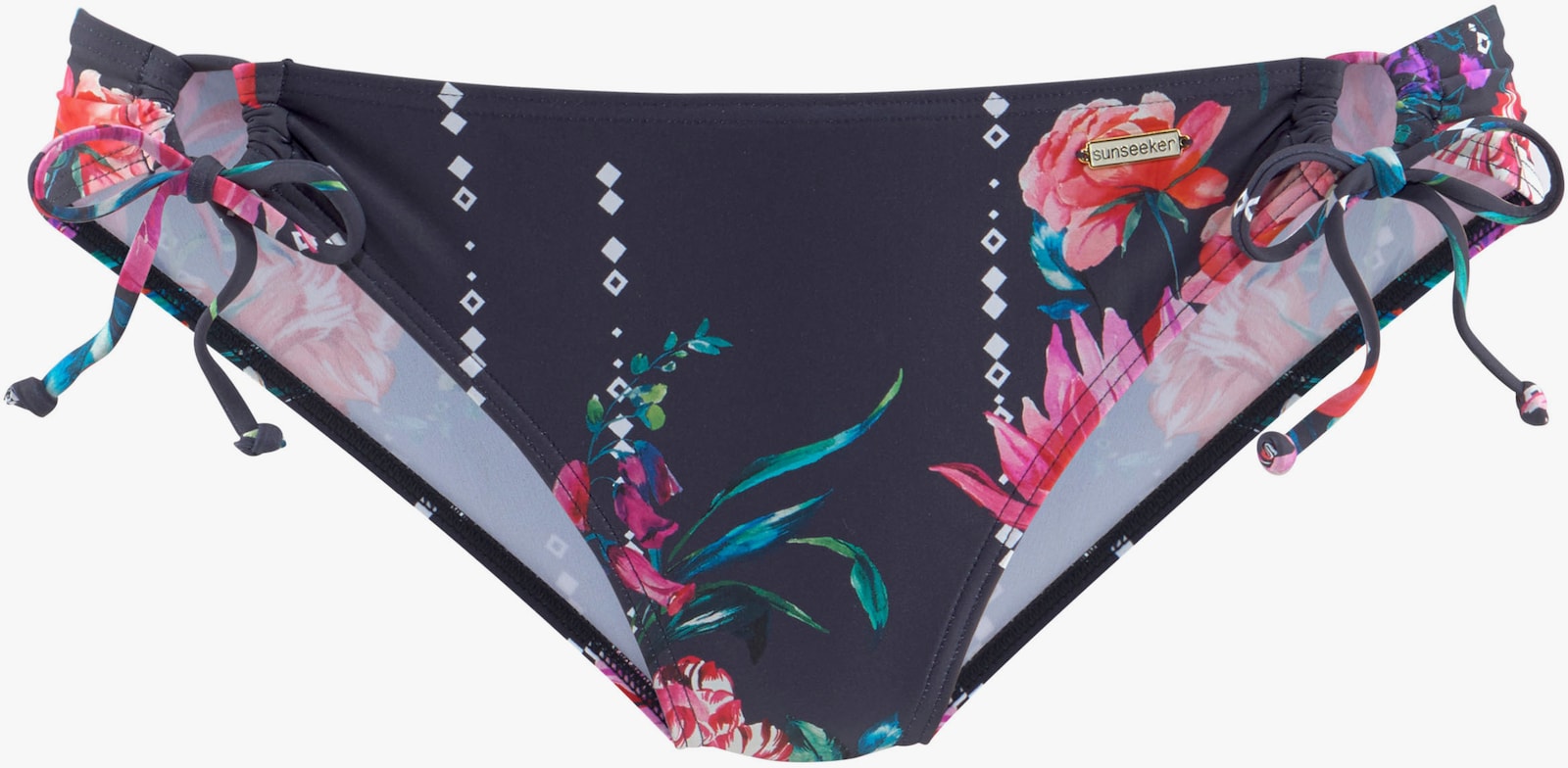 Sunseeker Bikini-Hose - marine-bedruckt