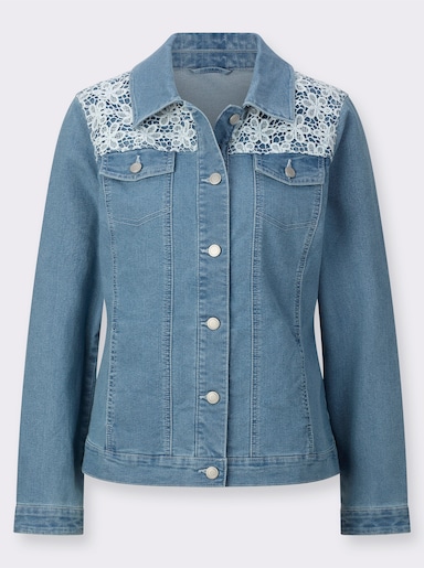 Jeansjacke - blue-bleached