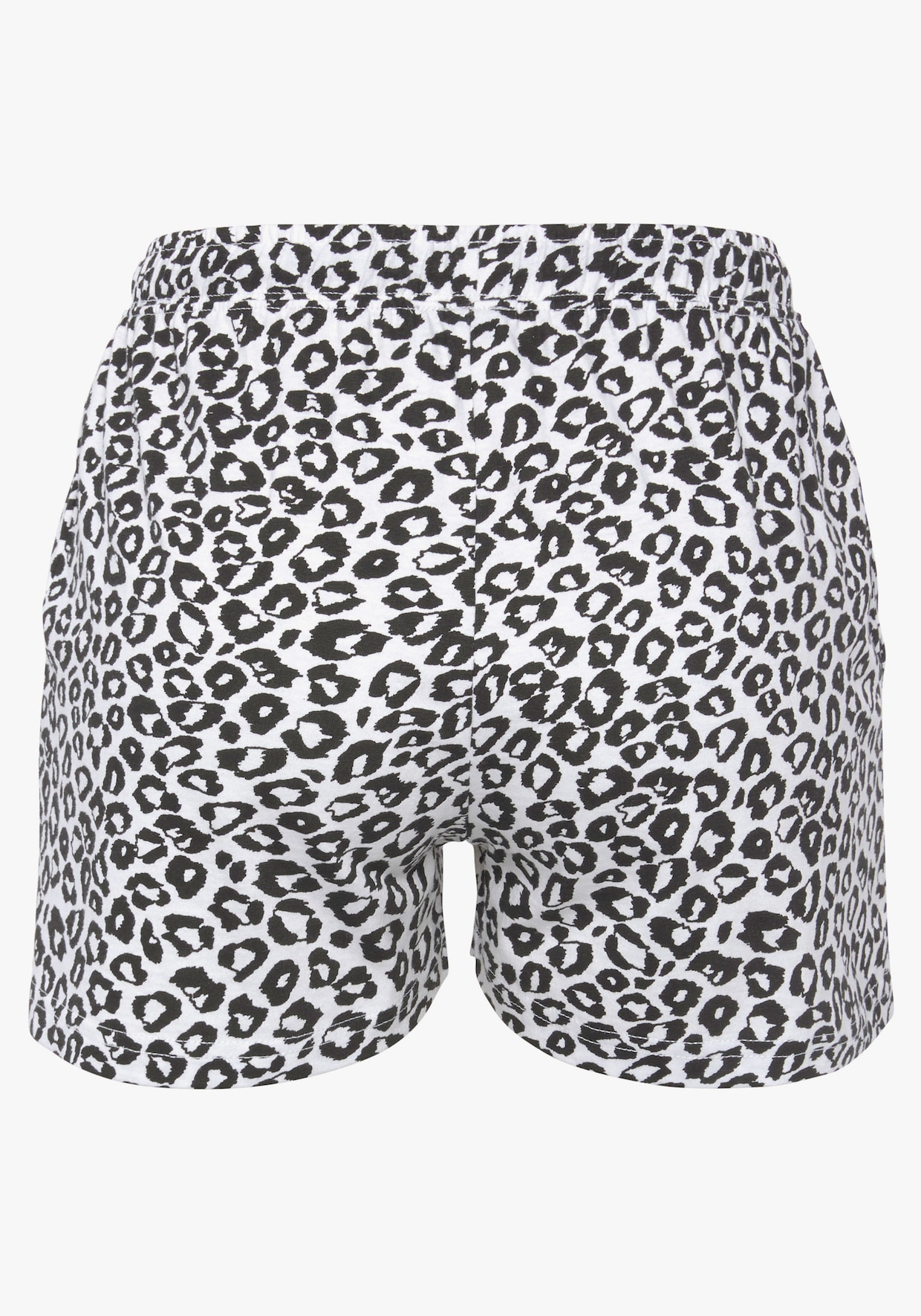 Vivance Dreams Short de pyjama - noir-blanc à motifs