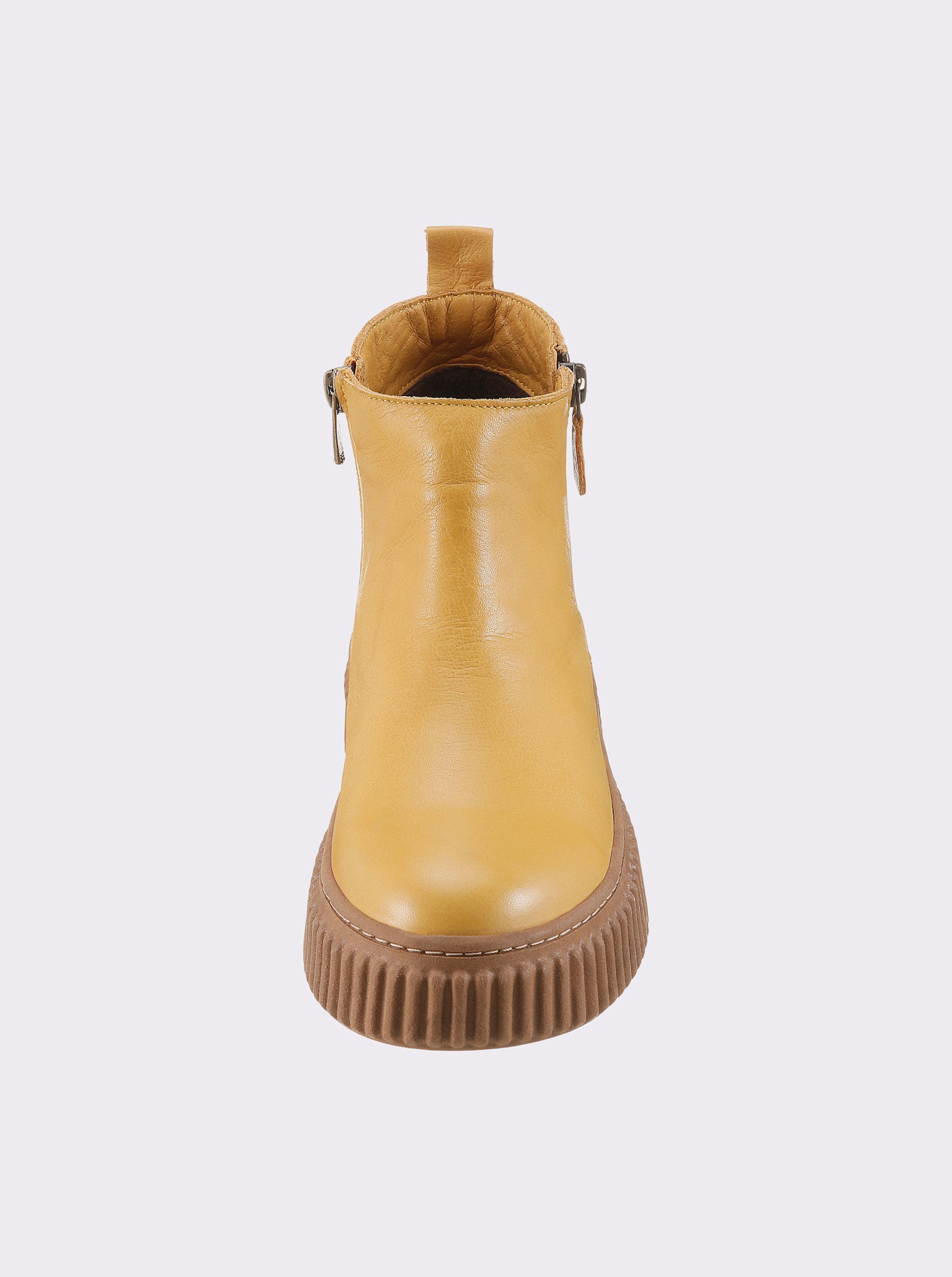 Stiefelette - senfgelb