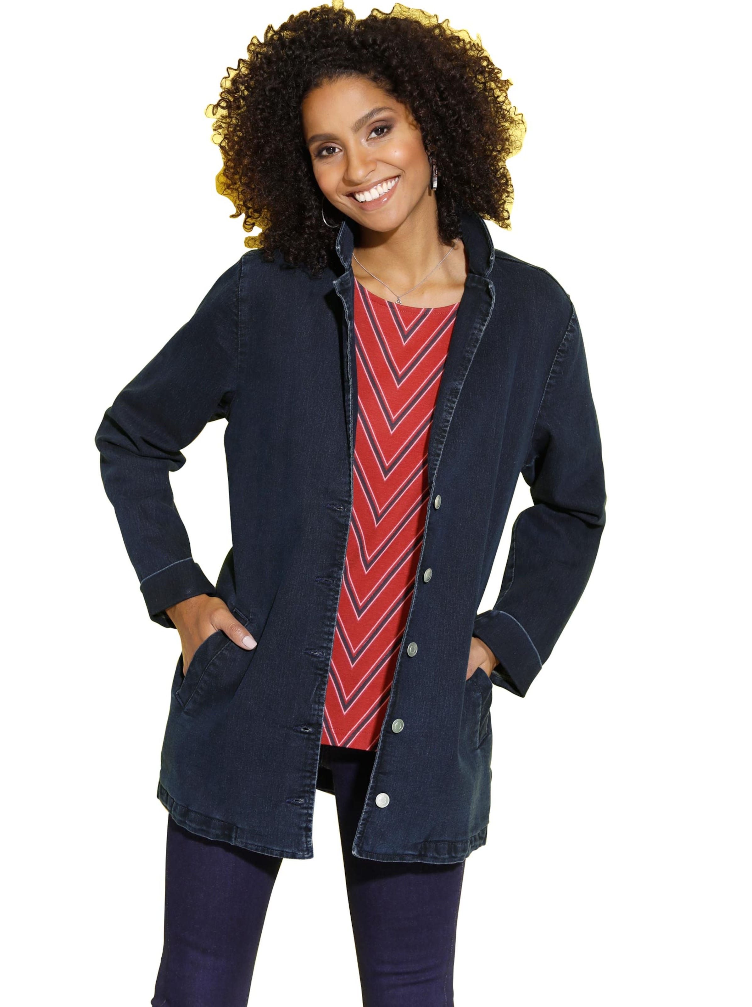 Jeansblazer - dark blue