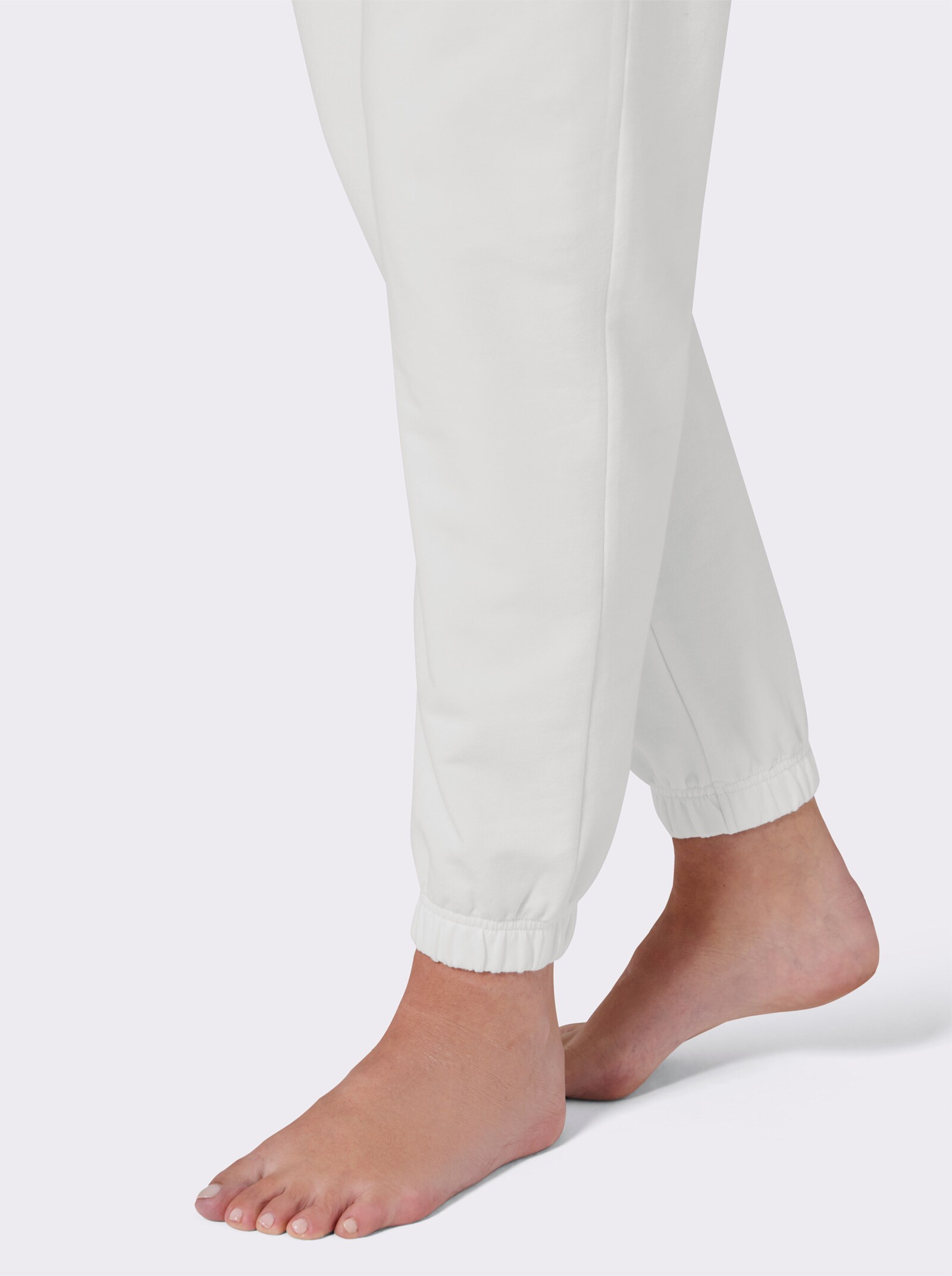 feel good Hose - ecru-schwarz