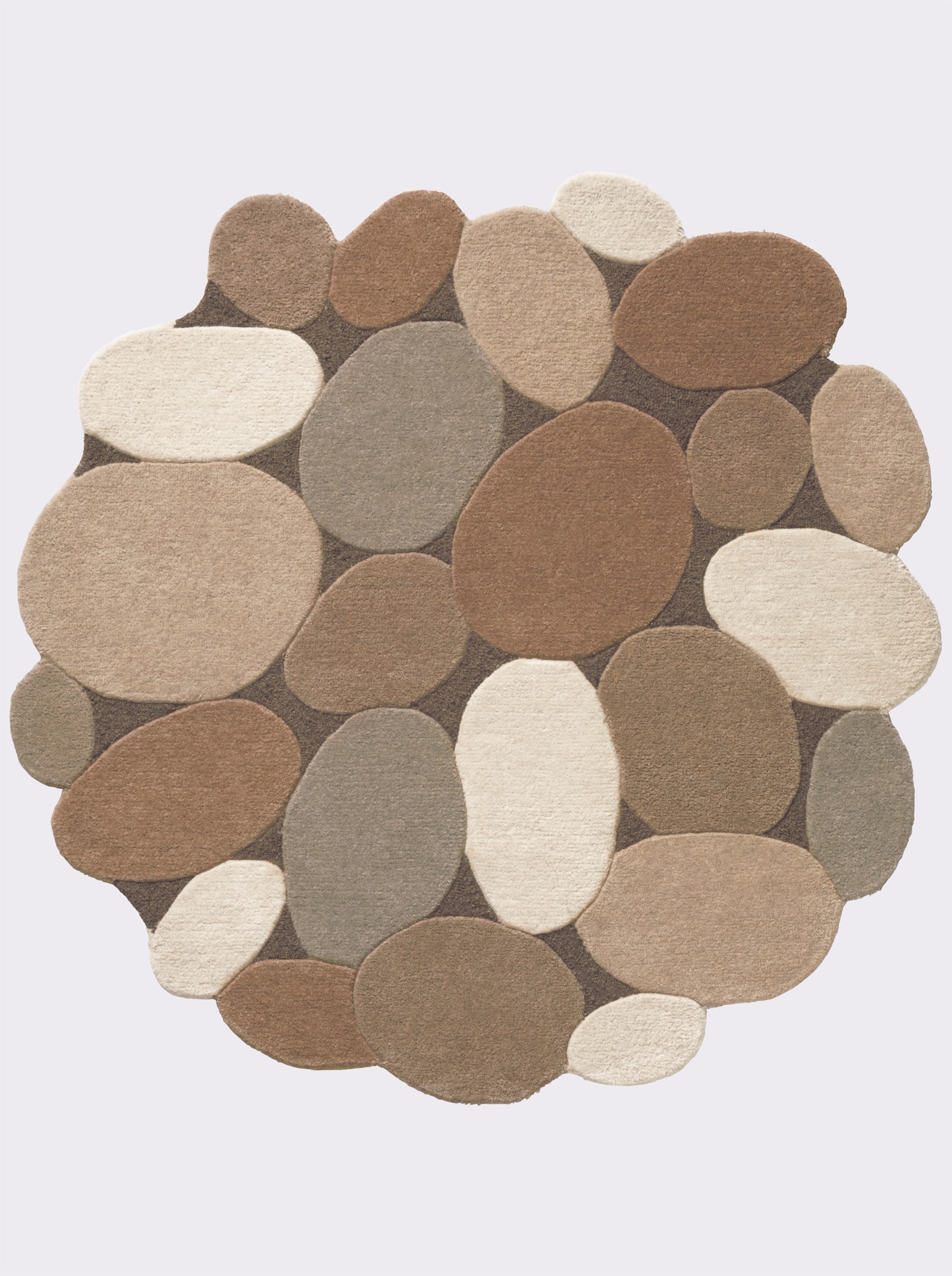 heine home Teppich - braun-ecru