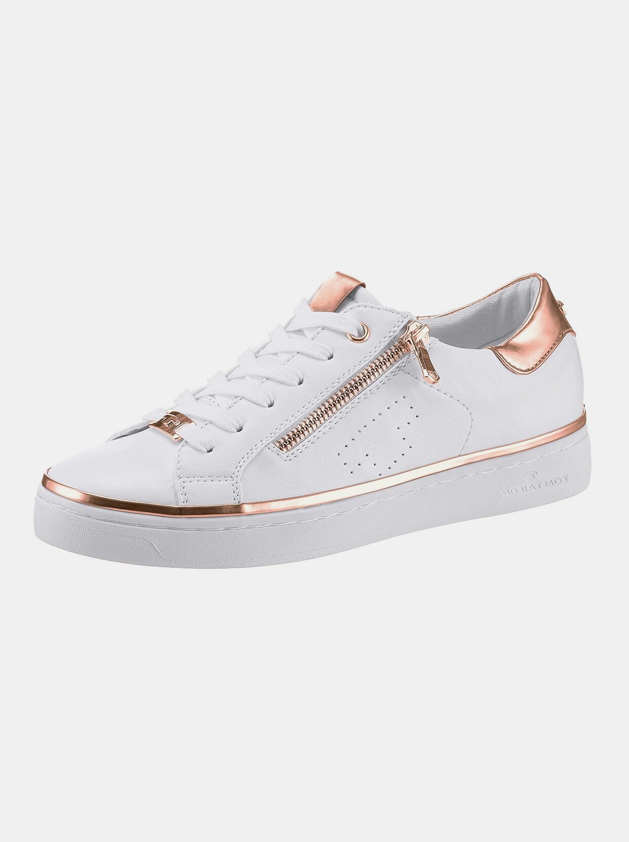 TOM TAILOR Sneaker - weiß