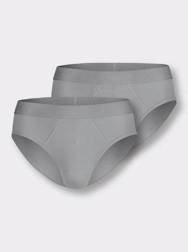 wäschepur men Slip - steingrau