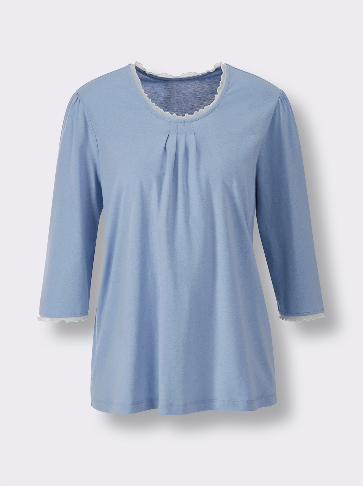 wäschepur Schlafanzug - hellblau-lindgrün-bedruckt
