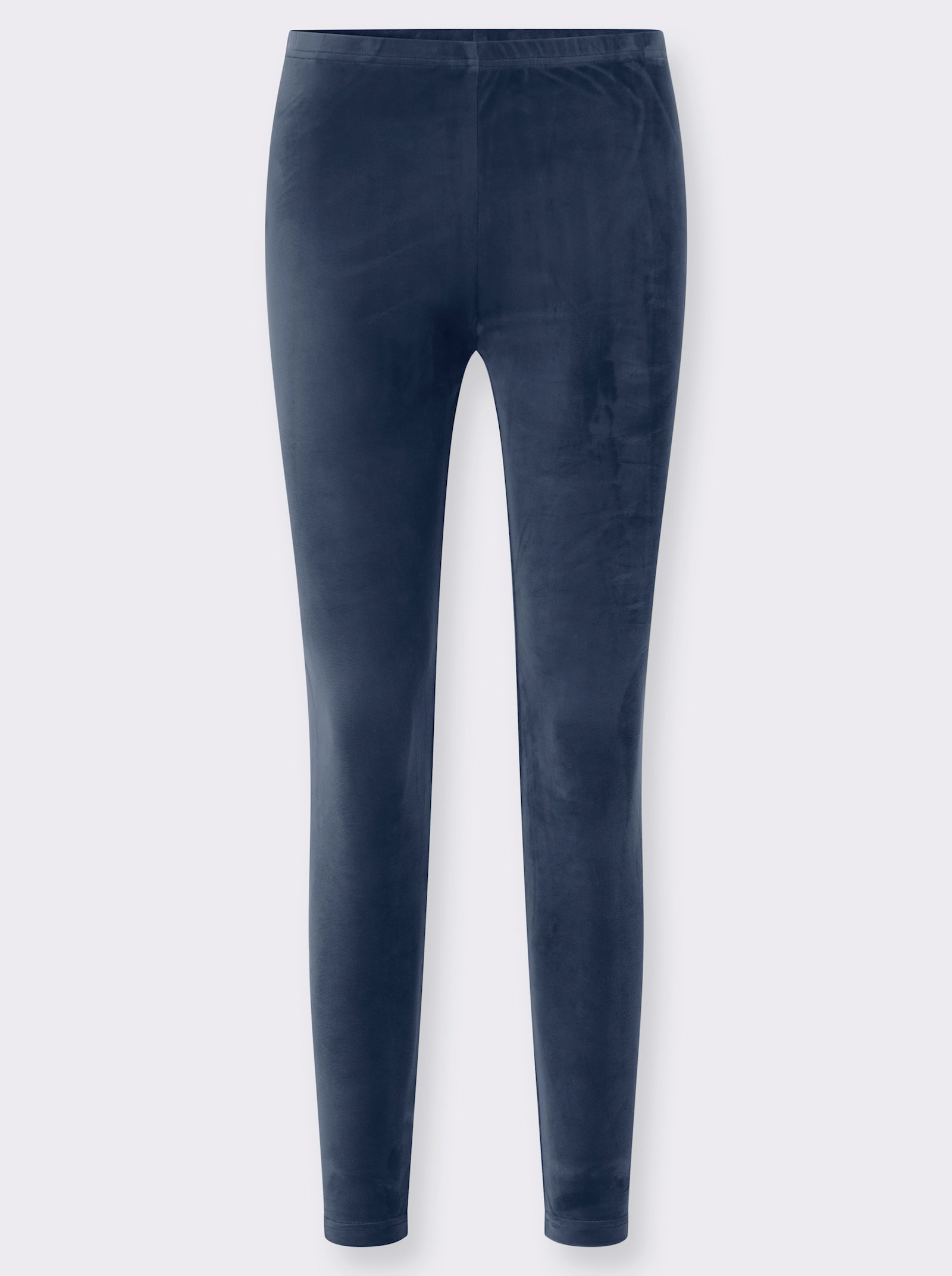 Leggings in Nicki-Qualität - rauchblau