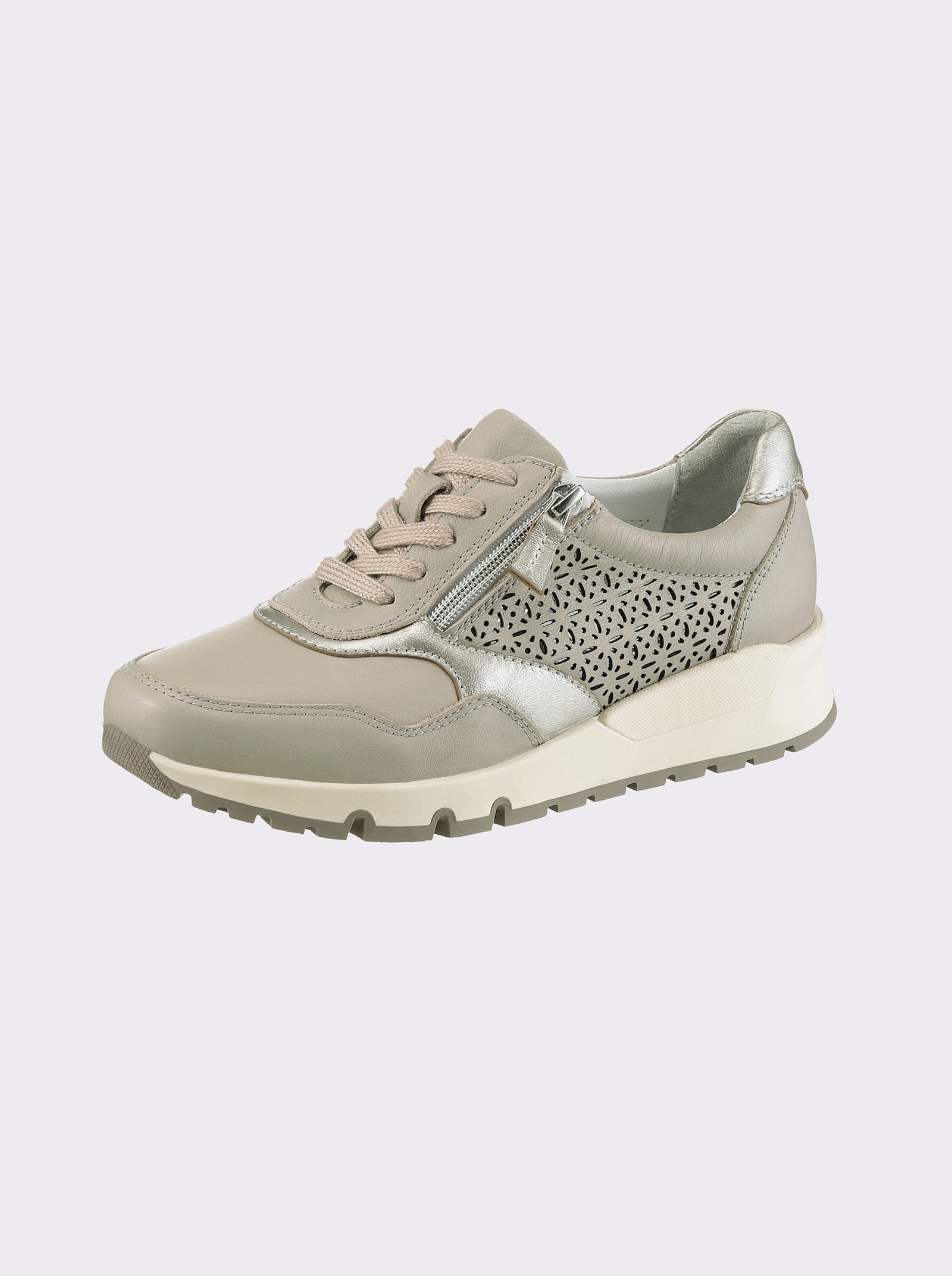 Reflexan Schnürschuh , für Hallux Valgus geeignet - steingrau