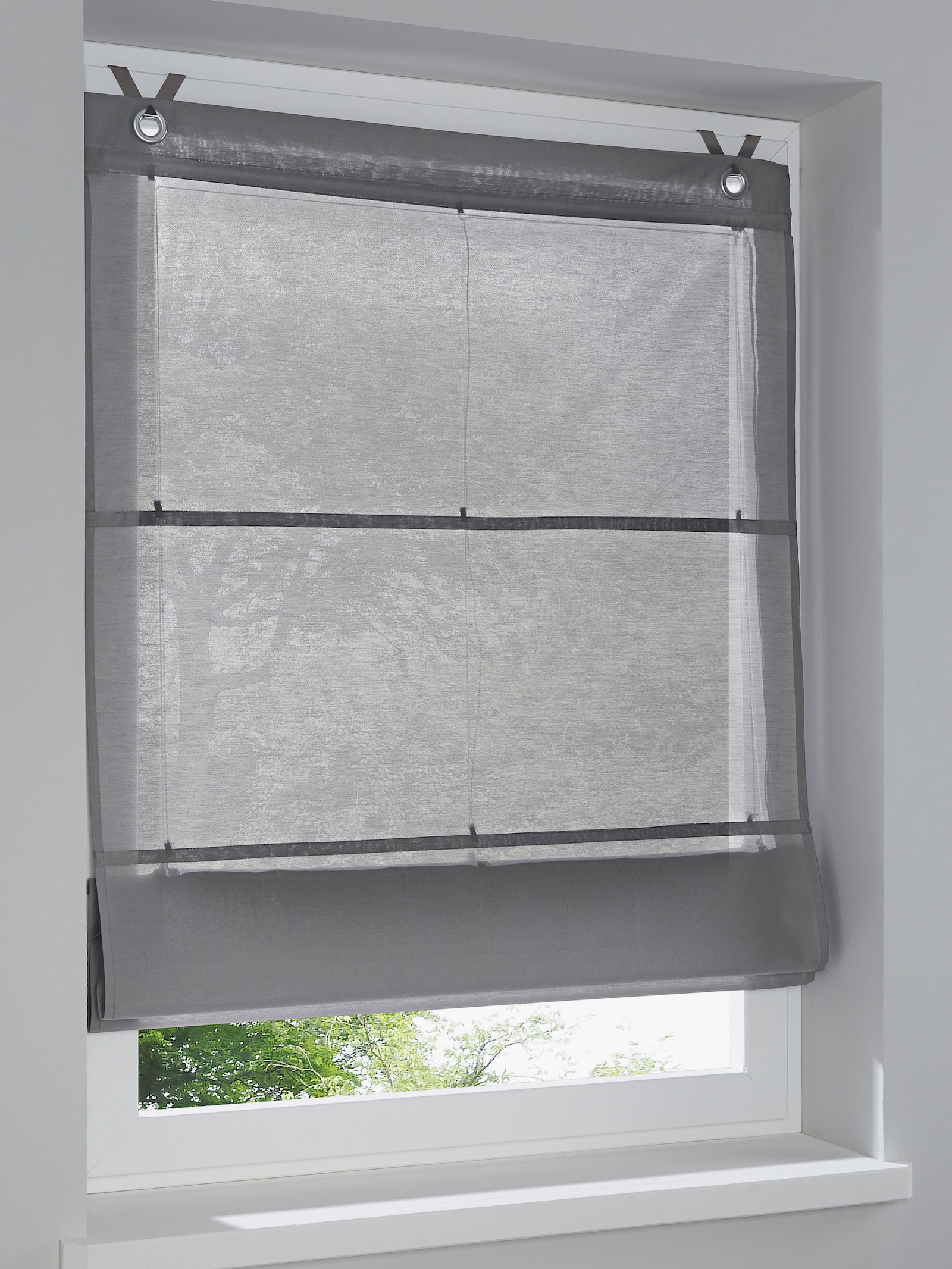 heine home Raffrollo - grau