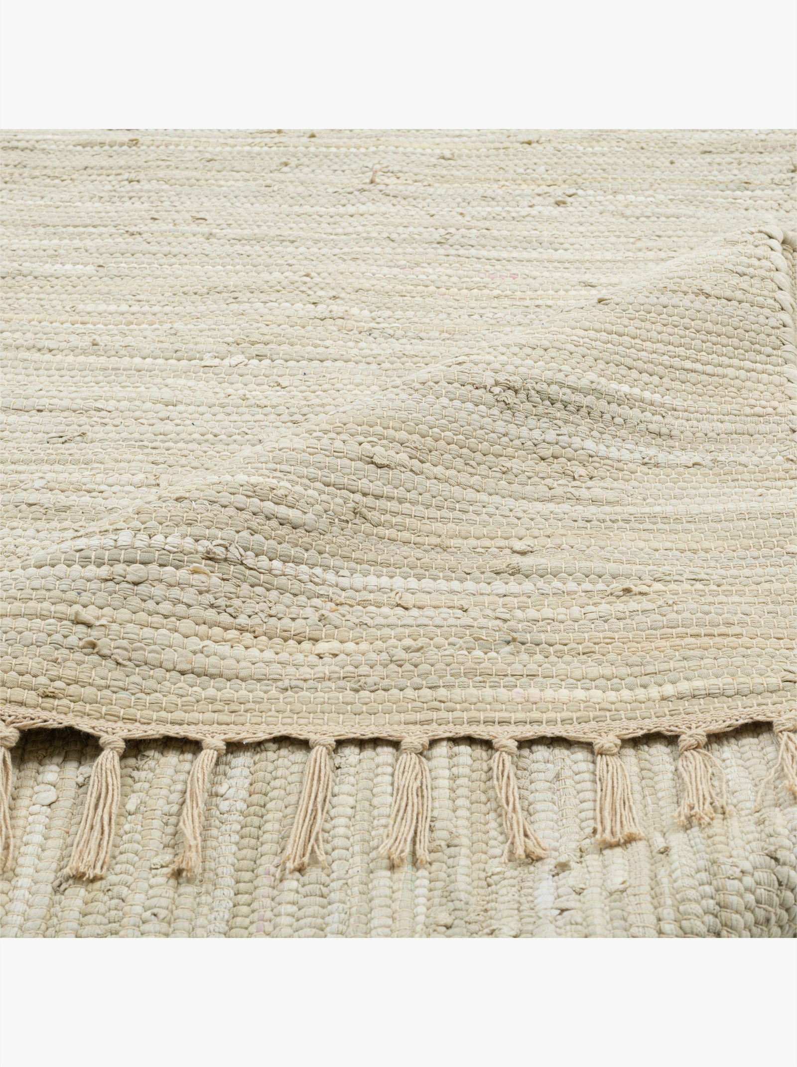 Theko Handwebteppich - natur