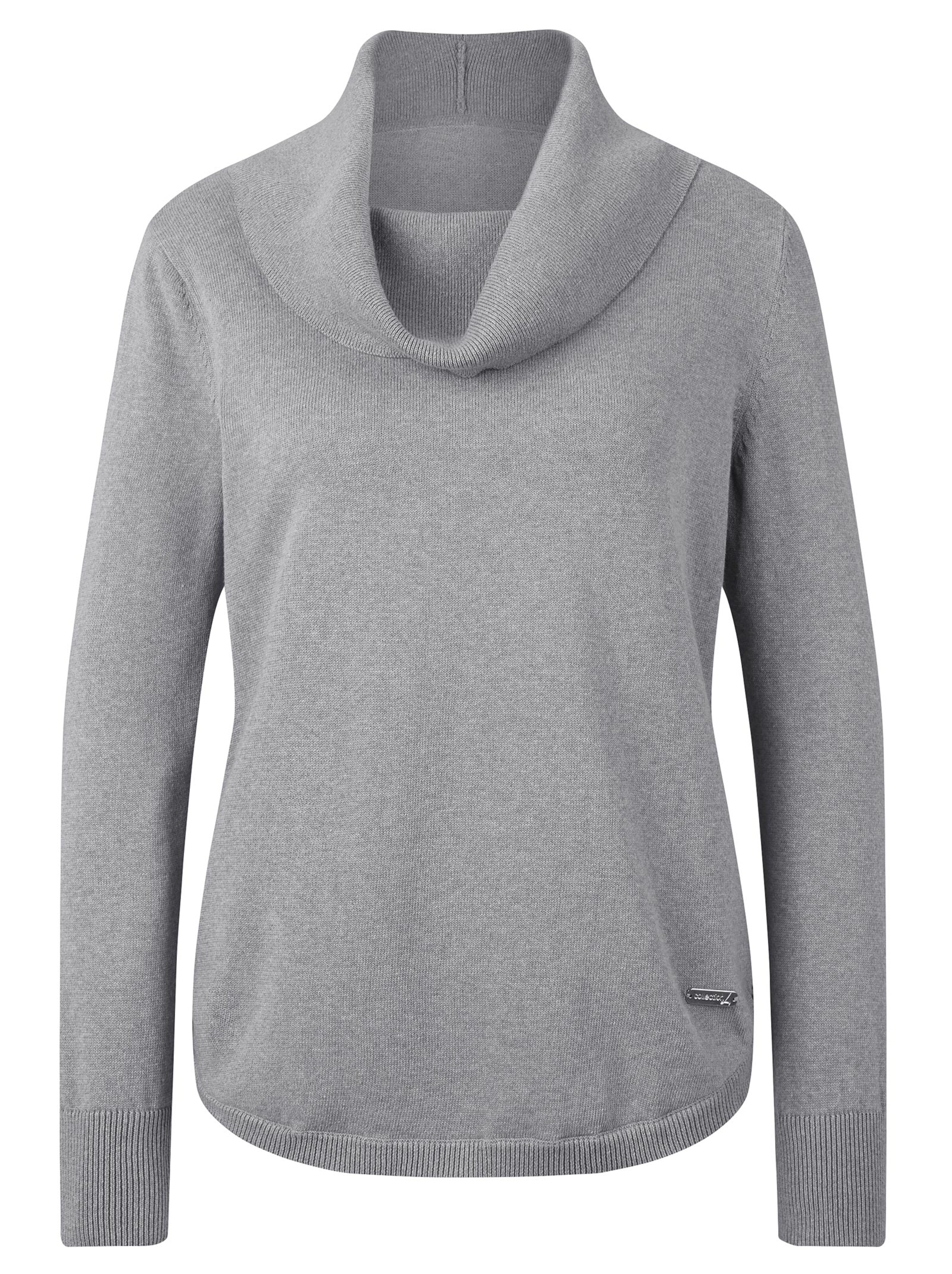 Pullover - hellgrau-meliert