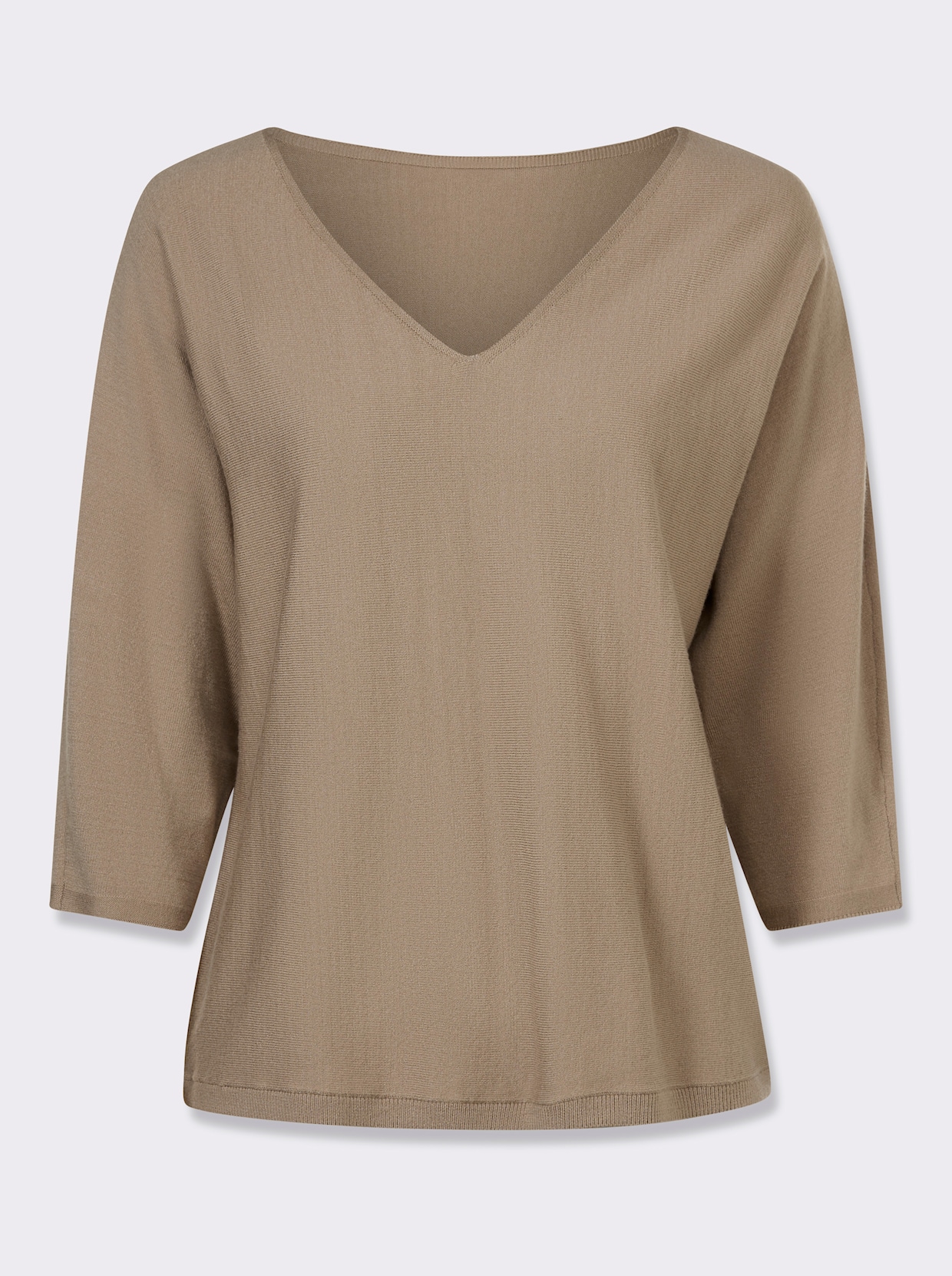 heine Pull à manches 3/4 - beige