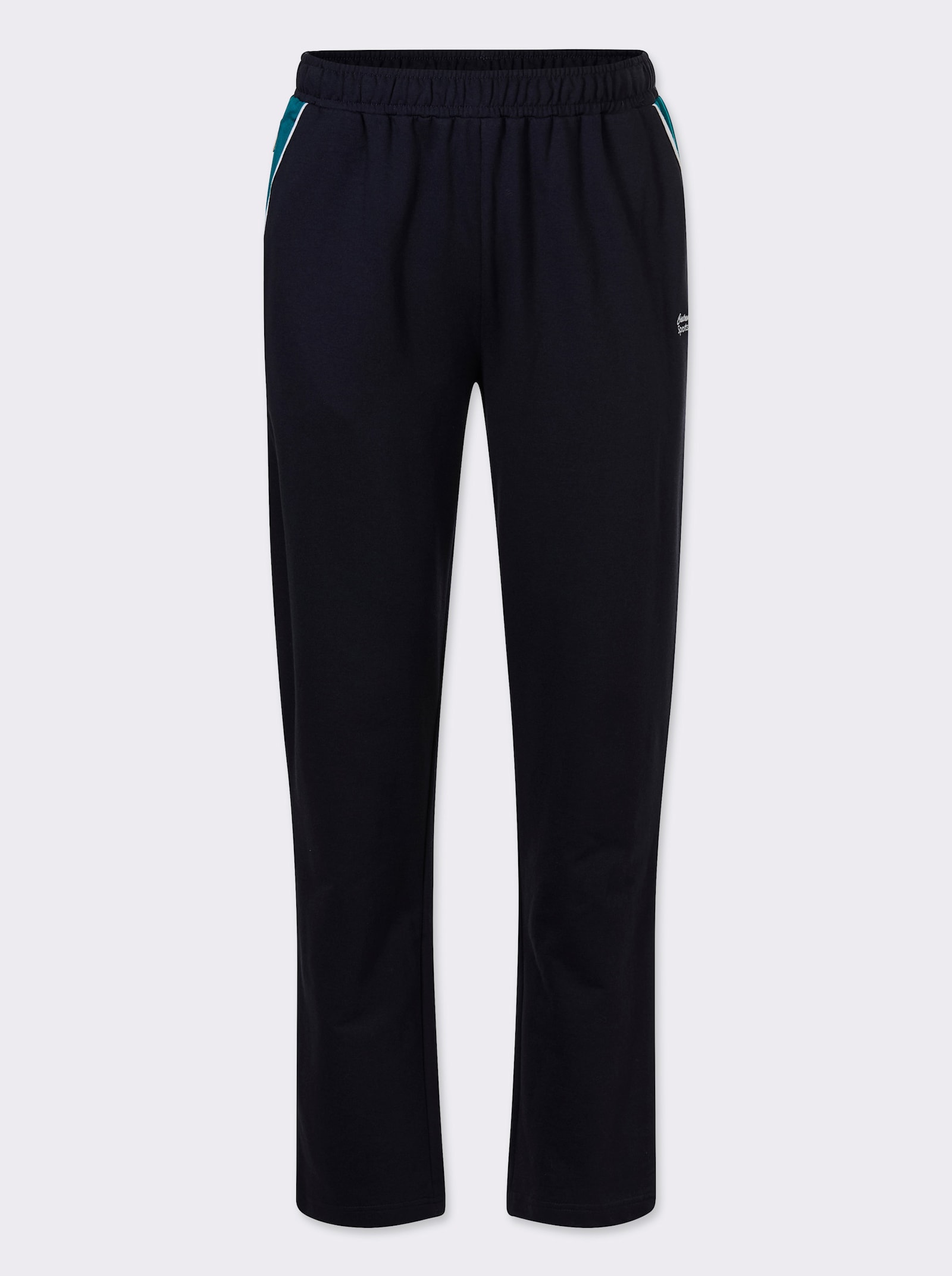 Catamaran Sports Freizeithose mit kontrastfarbigen Taschenbeuteln - marine