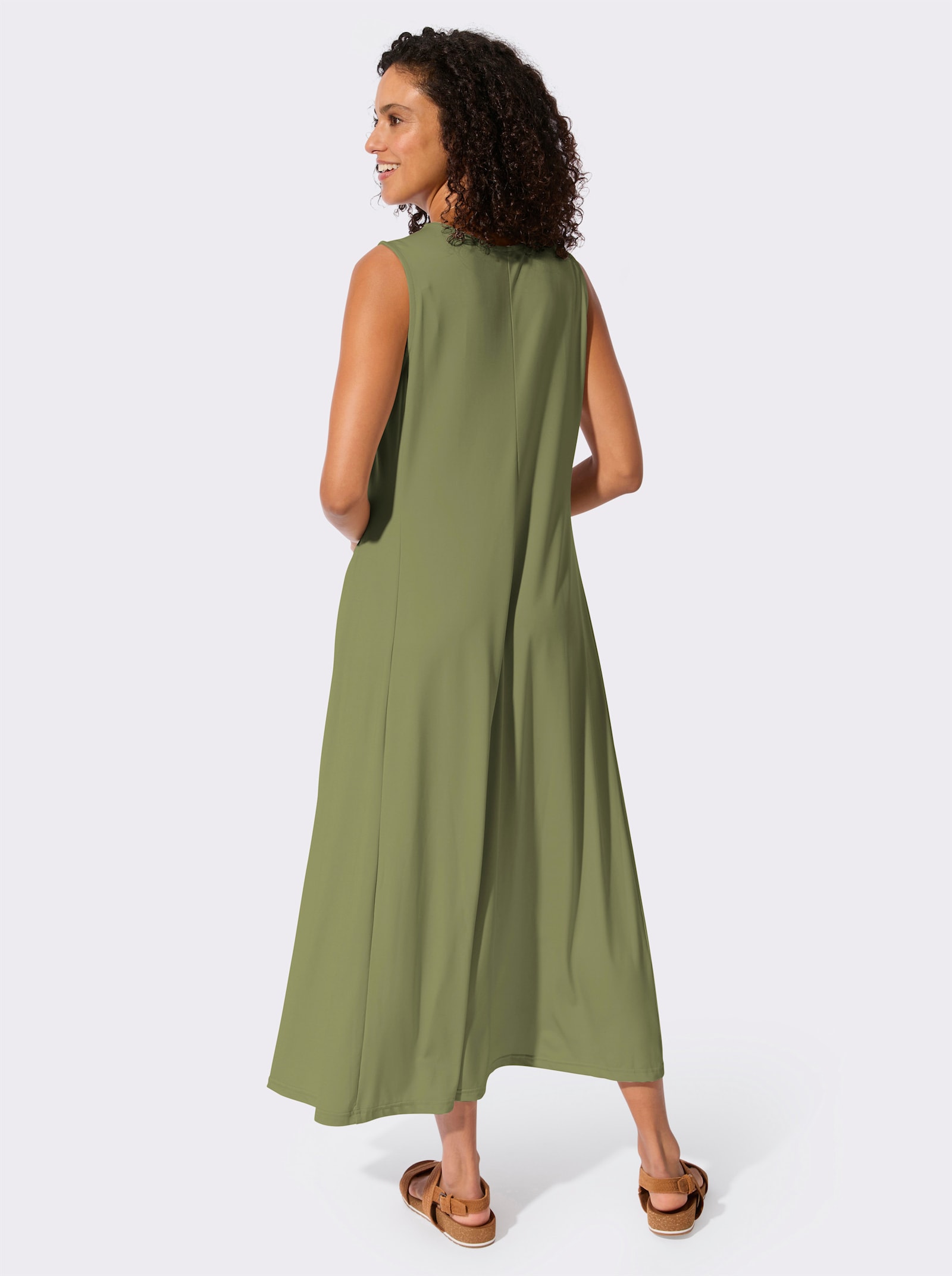 Sommerkleid in Bahnenform - schilf