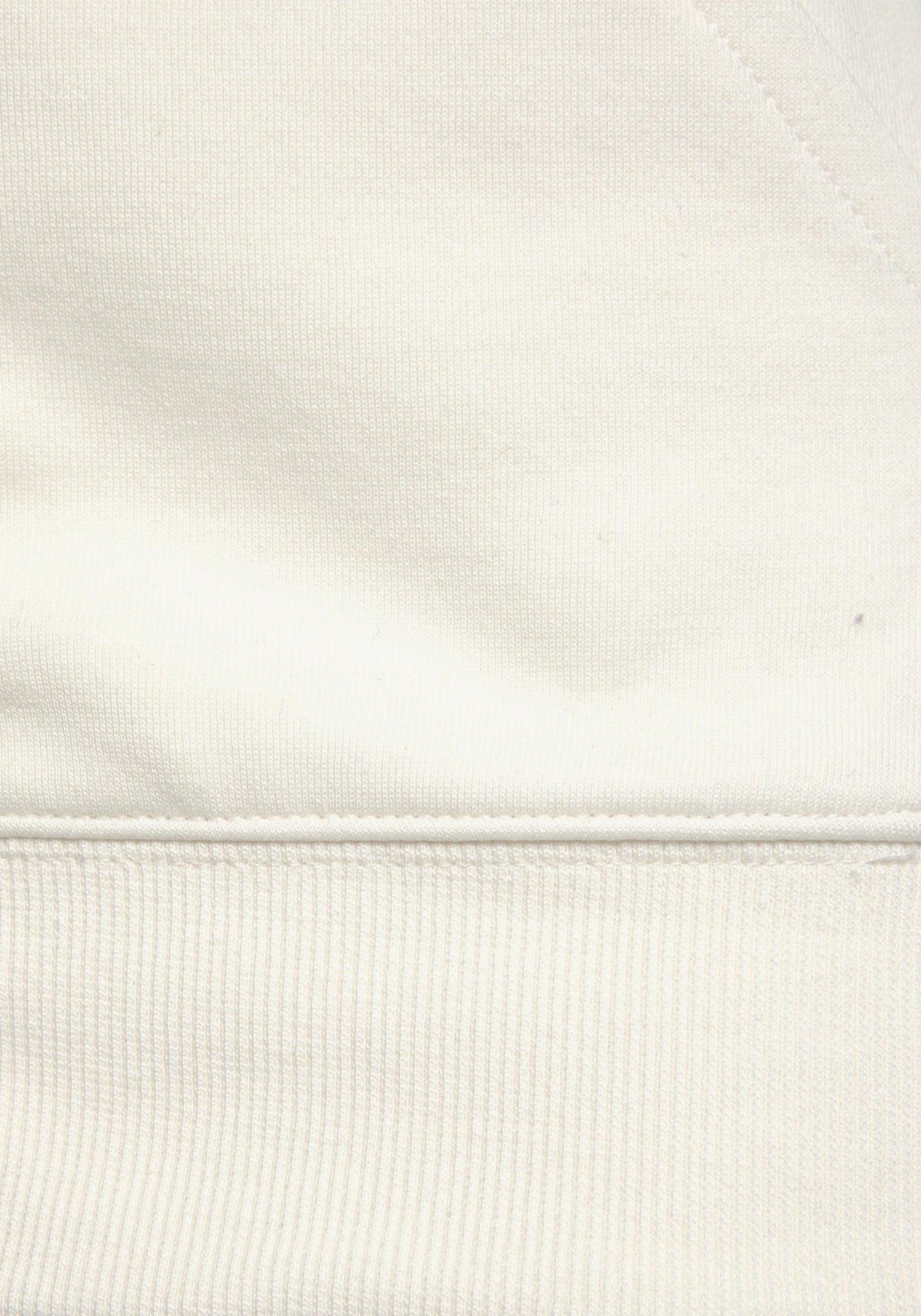 Bench. Loungewear Sweatjacke - ecru-schwarz