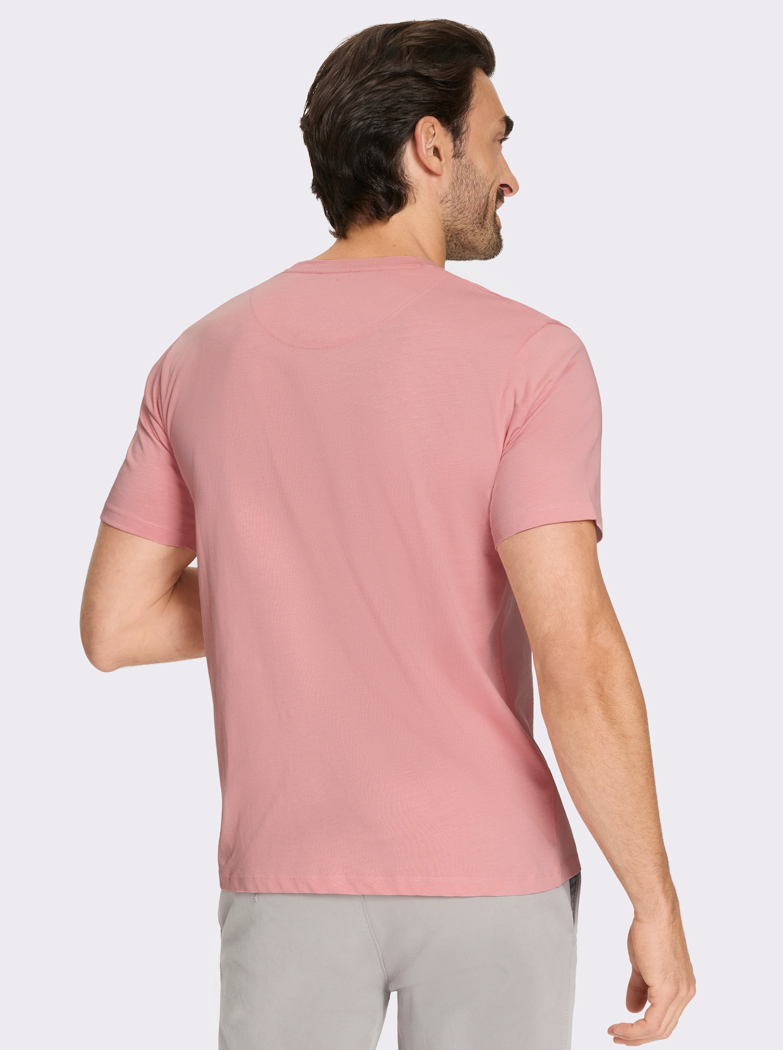 Hajo Kurzarmshirt mit Eiswaffel-Print, von Hajo - rosenquarz-bedruckt