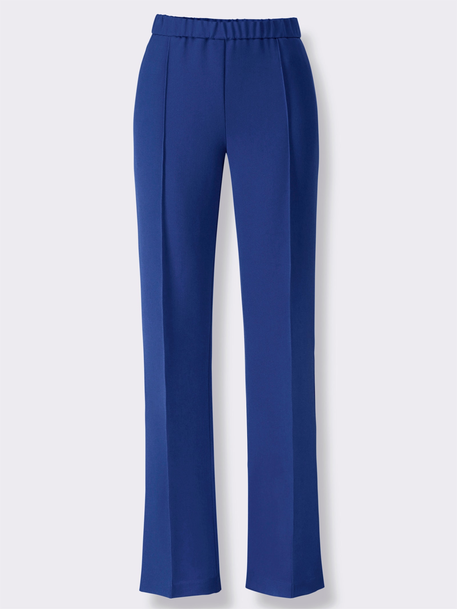 Anzughose mit Dehnbund - royalblau