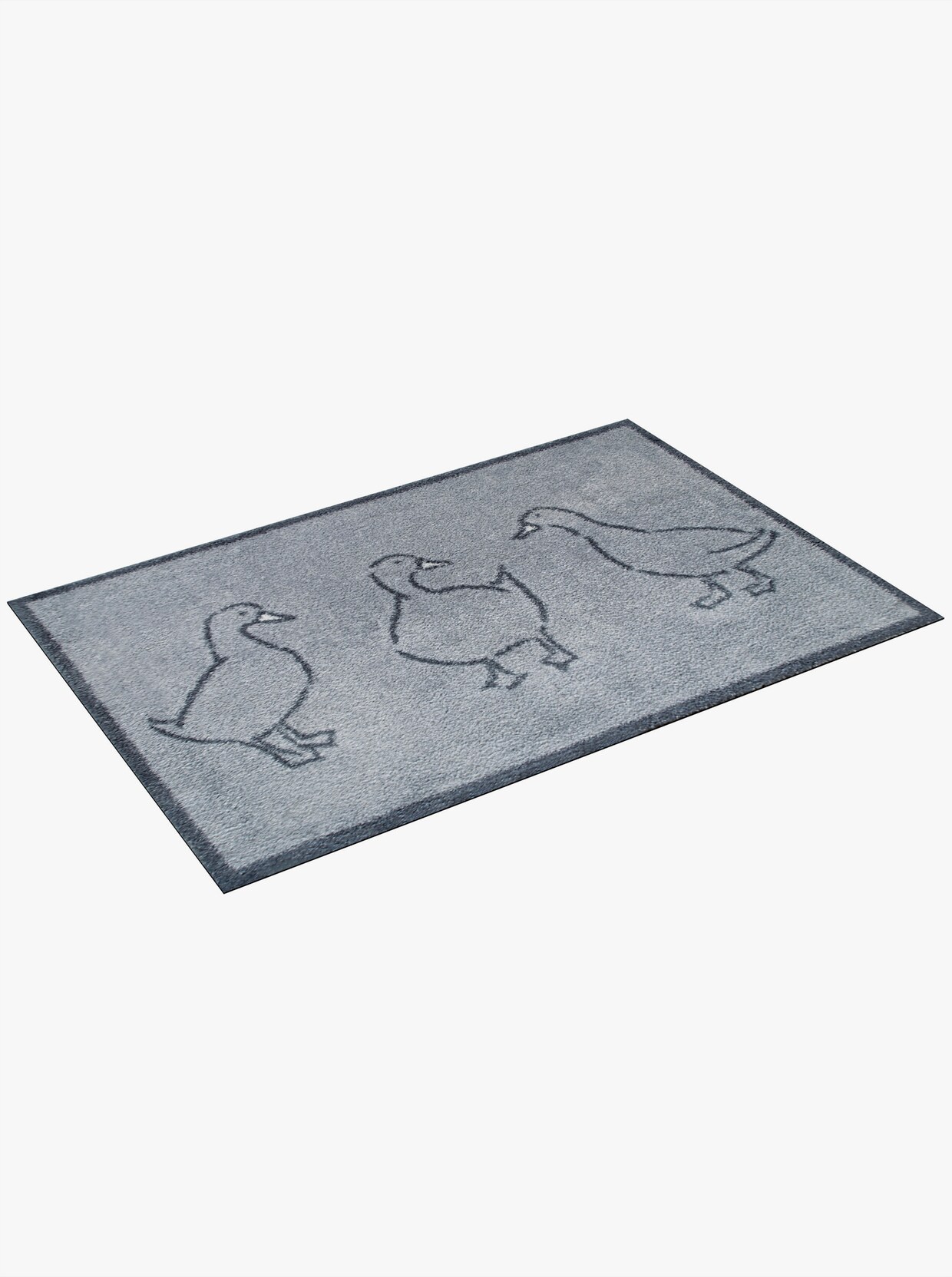 Turtle Mat Fußmatte - grau