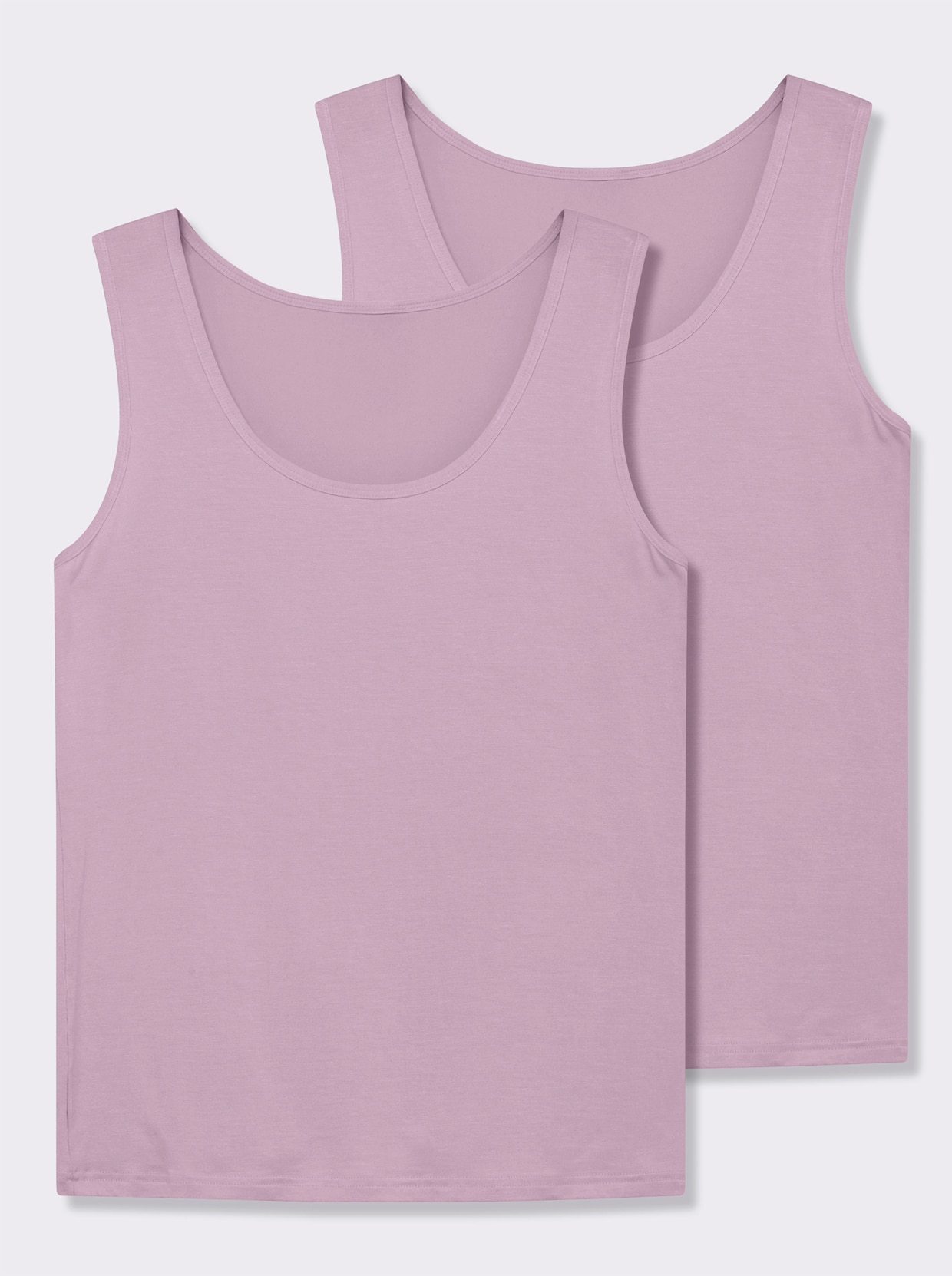 wäschepur Achseltop mit breiten Trägern - orchidee