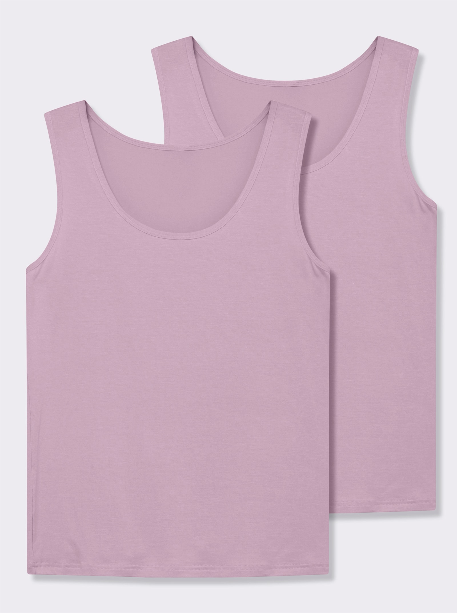 wäschepur Achseltop mit breiten Trägern - orchidee