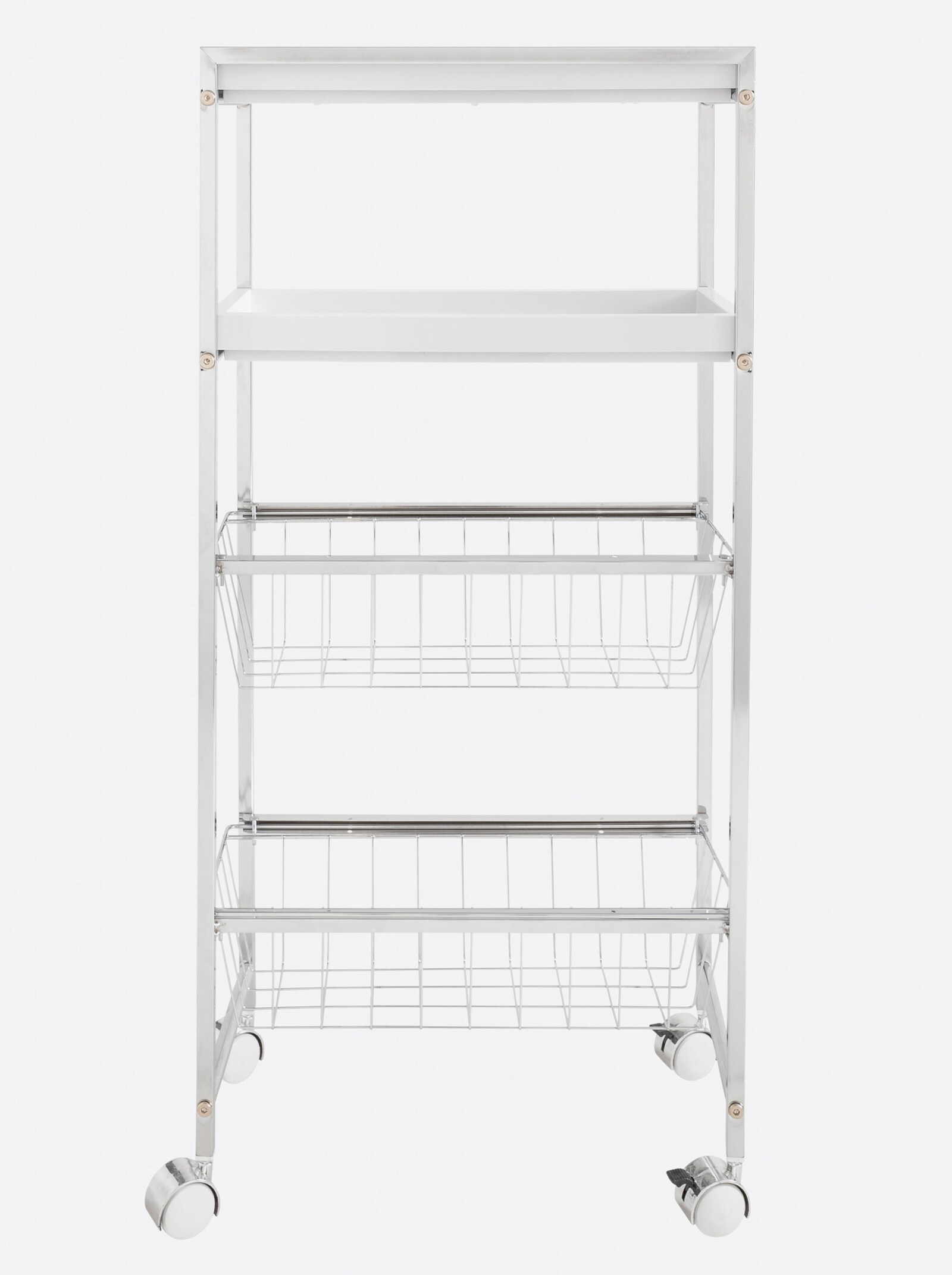 heine home Rollwagen - silberfarben