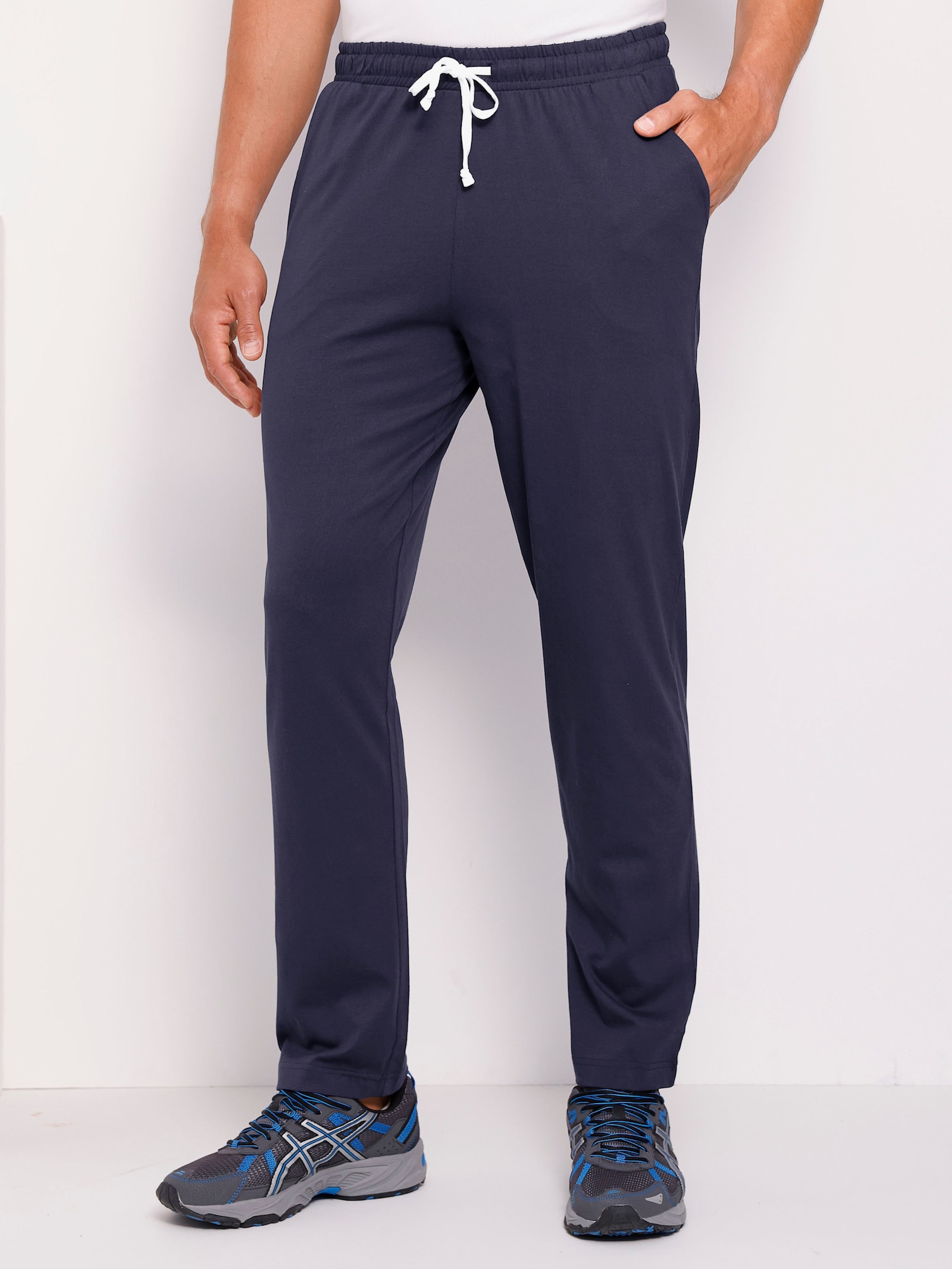 Šport. nohavice, viazačka - námornícka modrá