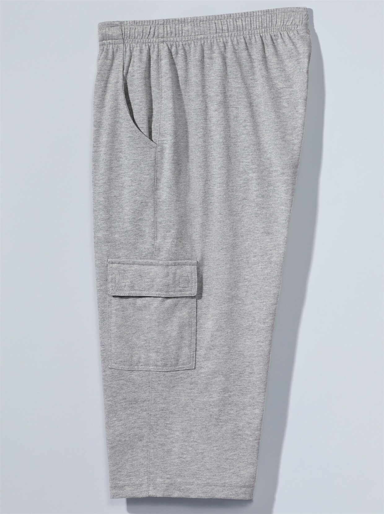Freizeithose - grau-meliert