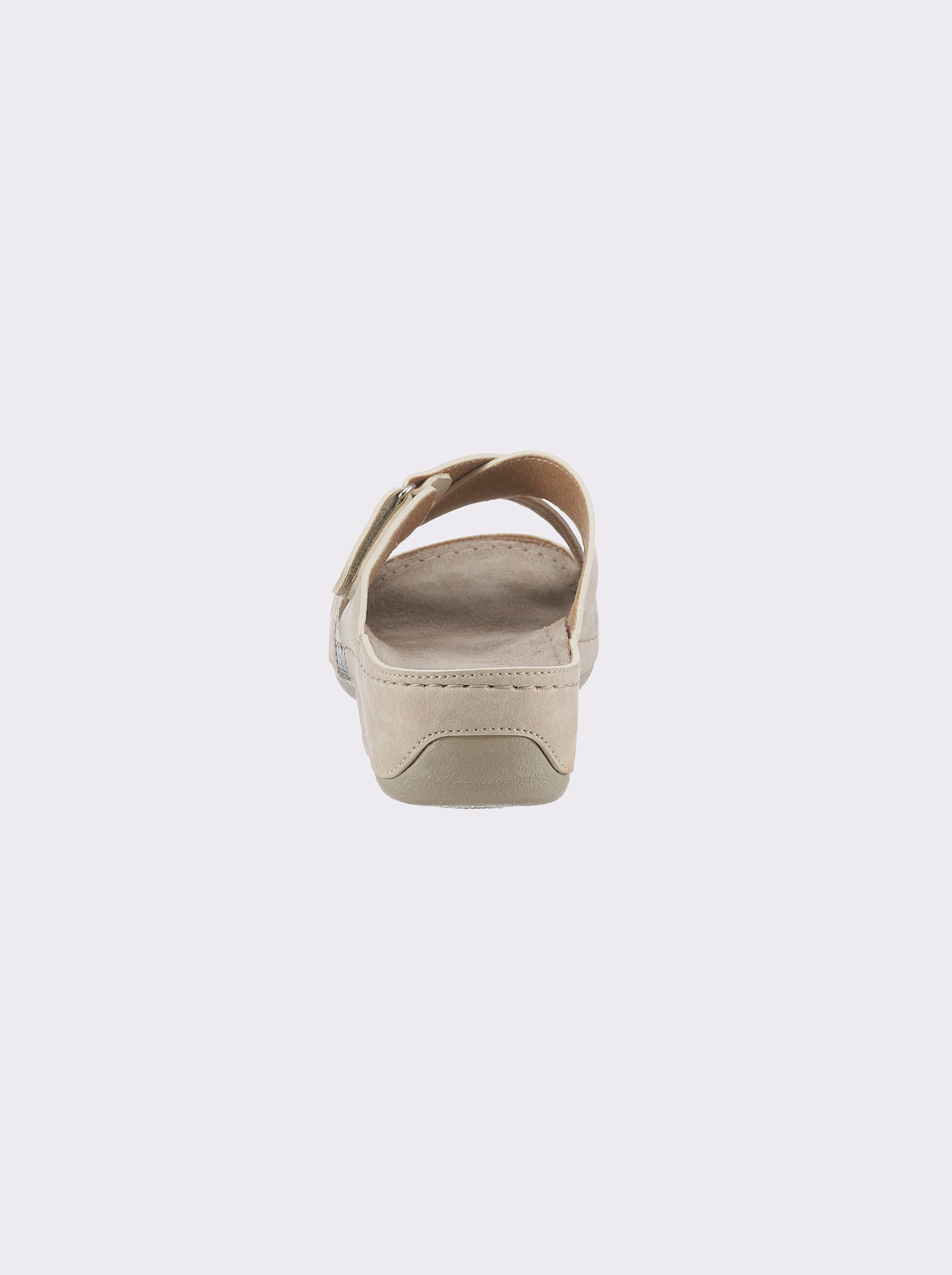 airsoft modern+ Pantolette in komfortabler Weite H - beige