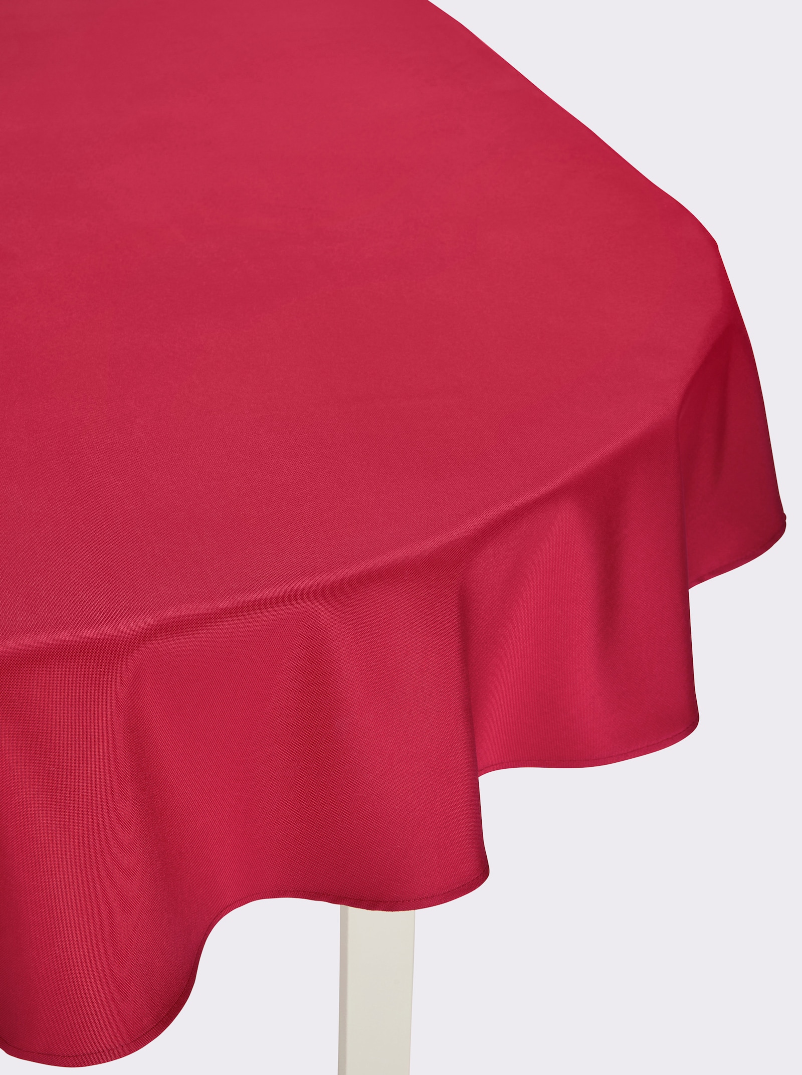 Tischdecke - dunkelrot