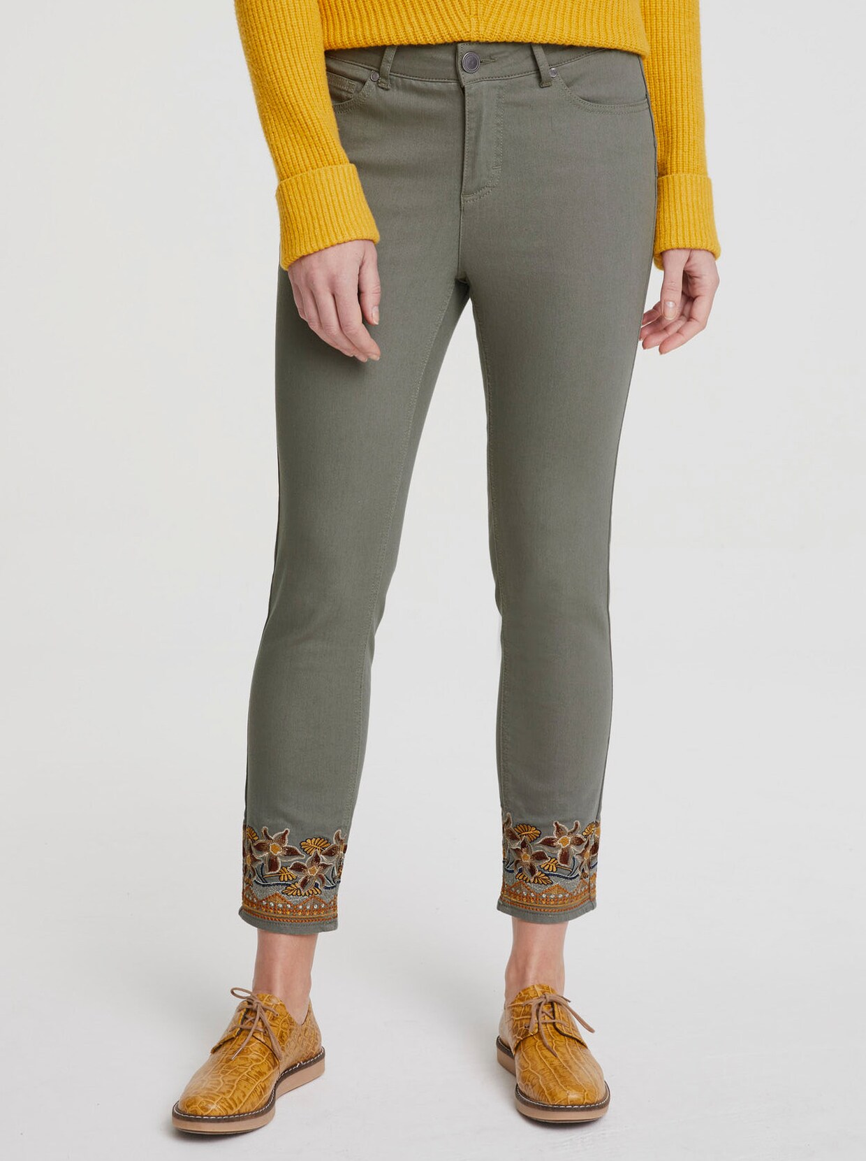 heine Jean push-up - grège