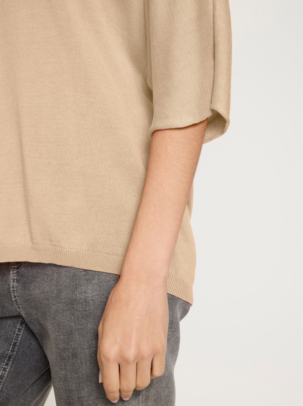 heine Feinstrickpullover - sand