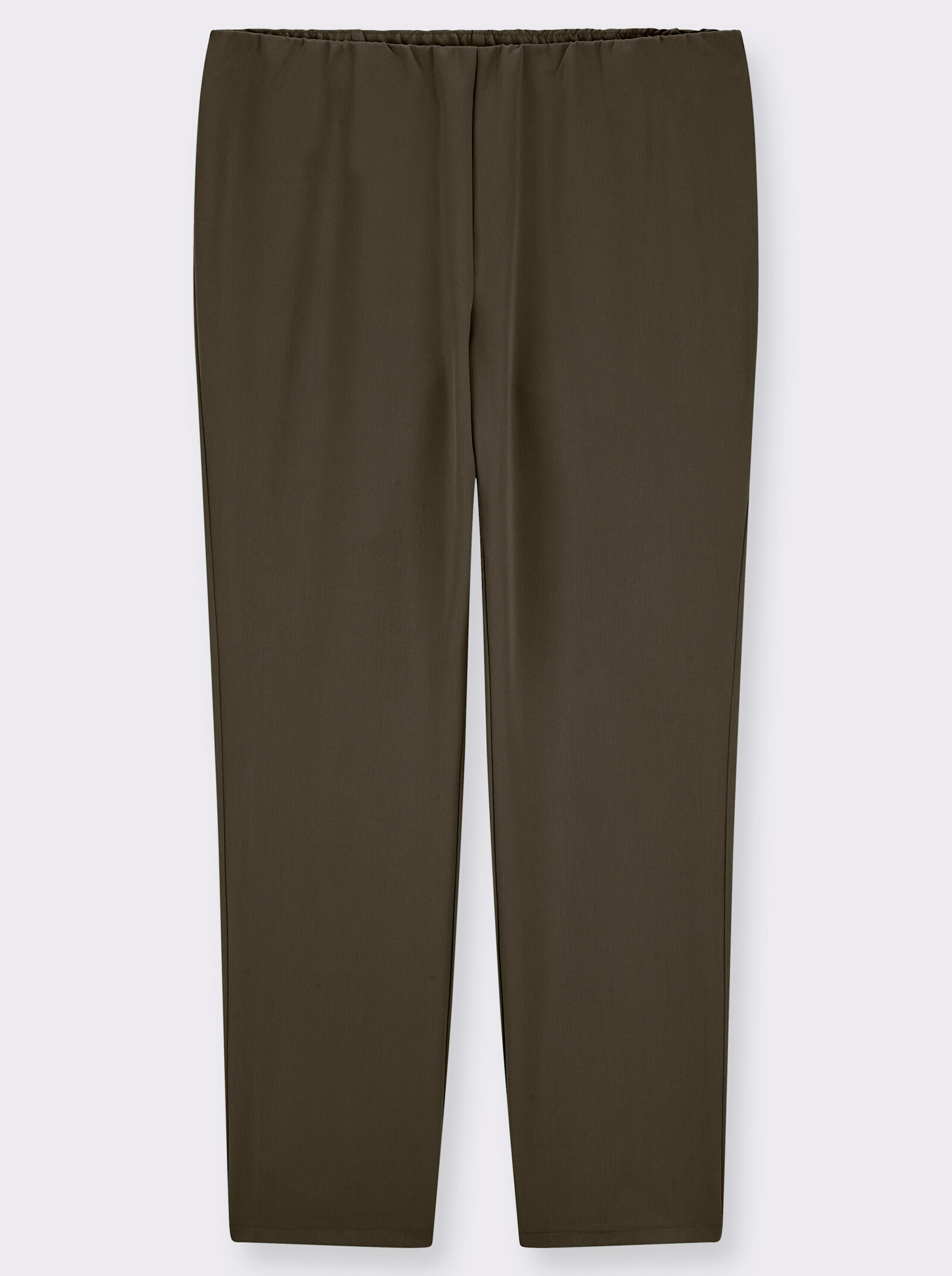 Stretch-Hose mit innenliegendem Dehnbund - khaki