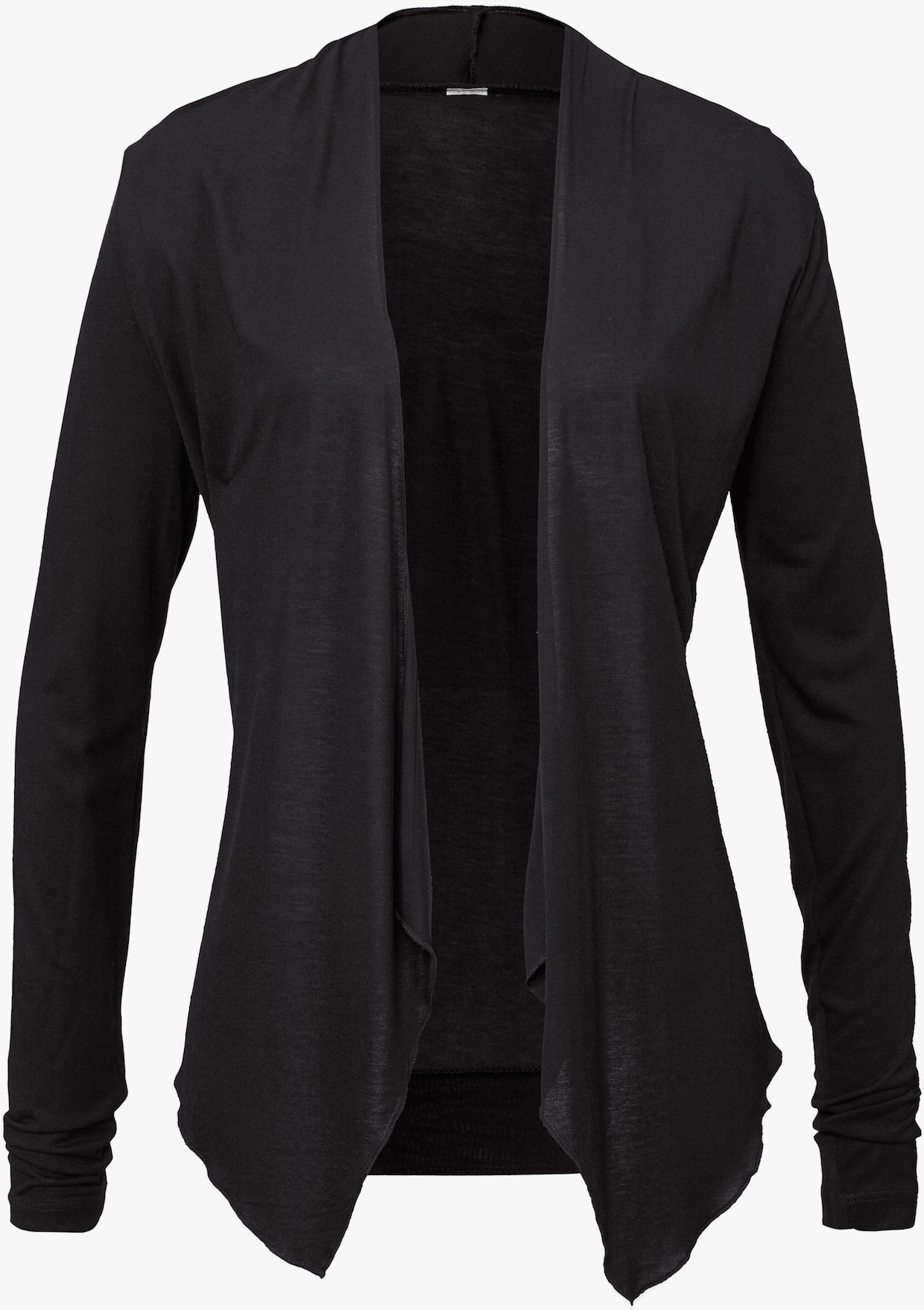 LASCANA Shirtjacke - schwarz