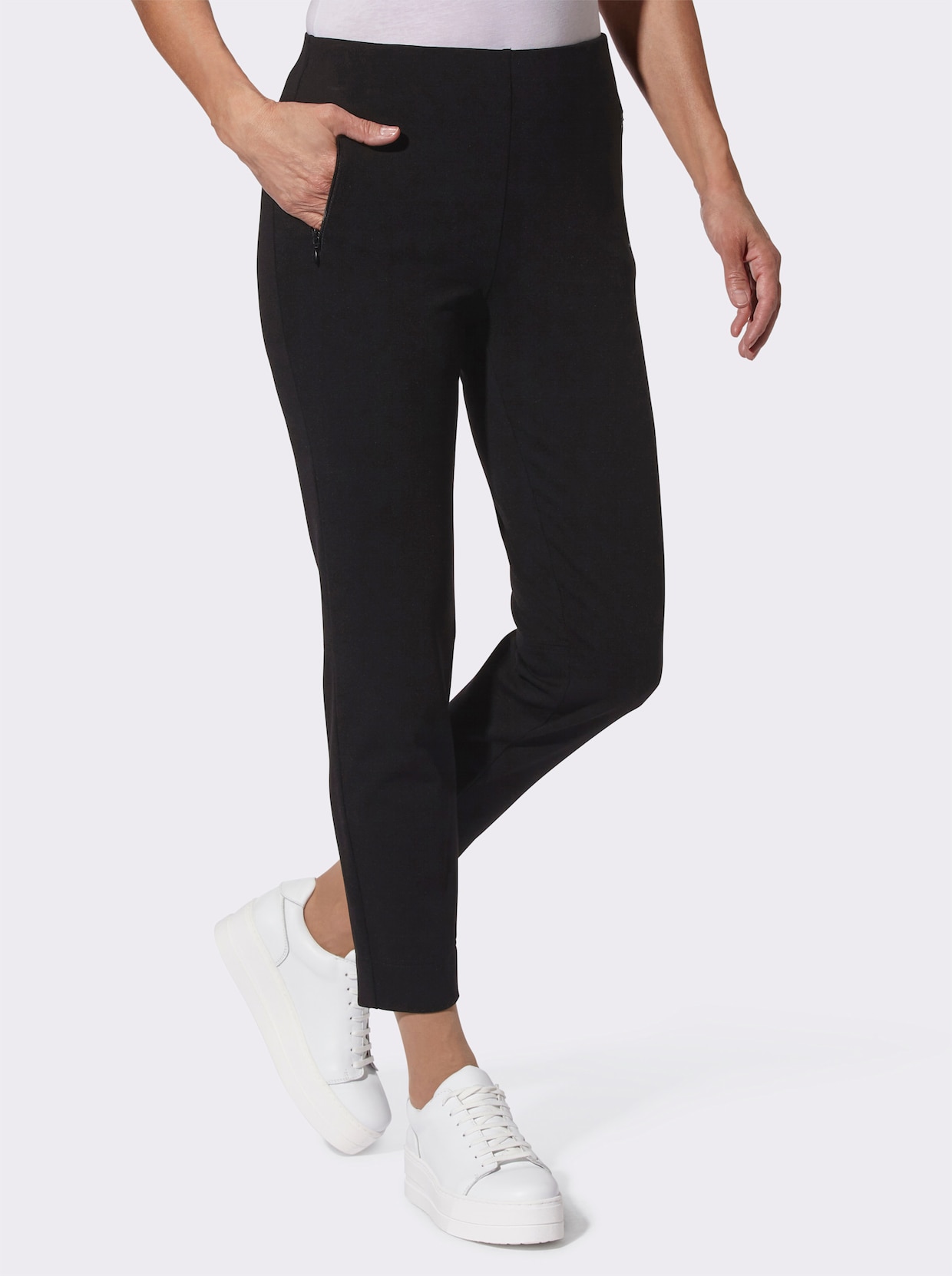 Cosma Jersey pantalon - zwart