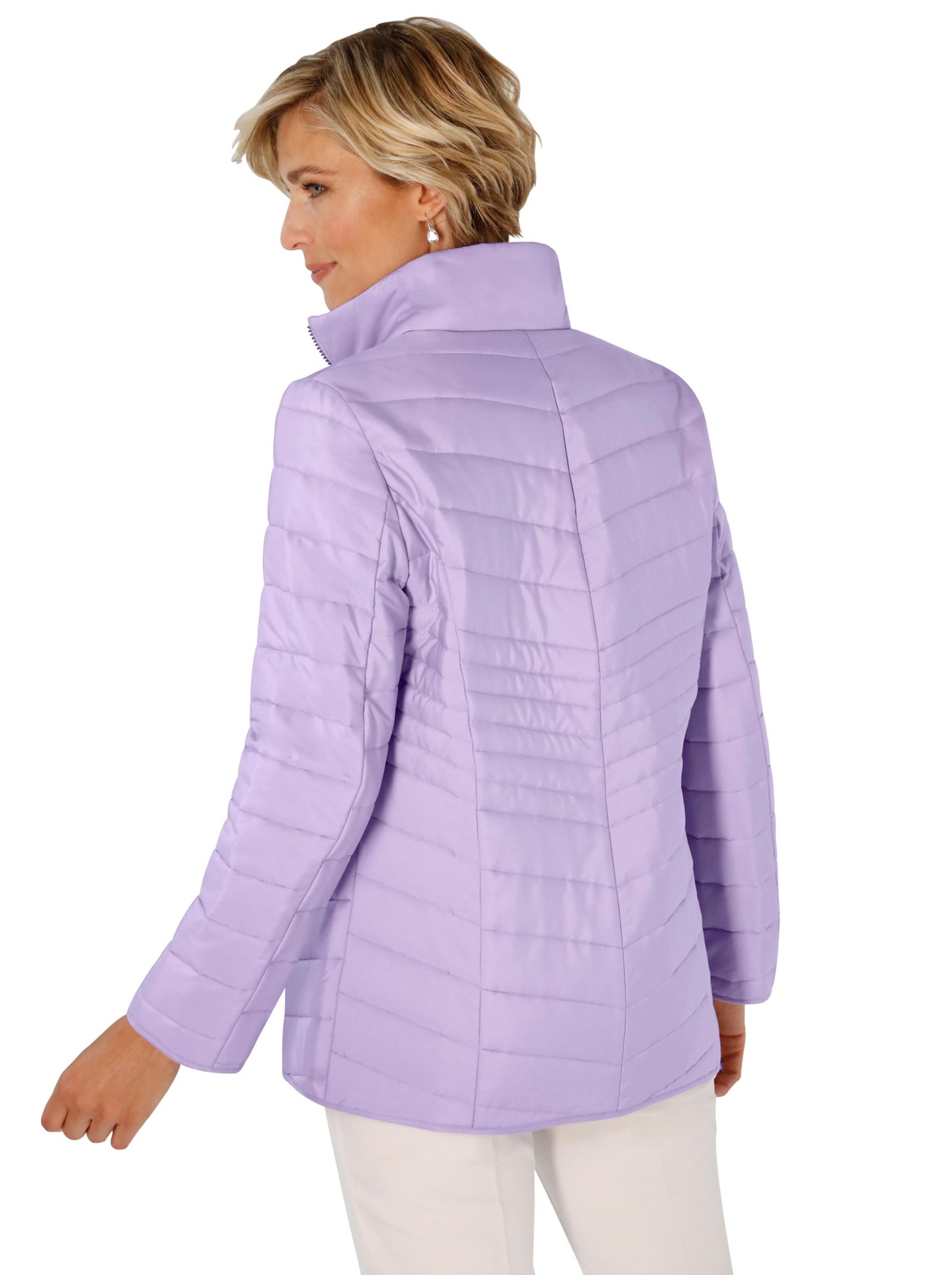 Steppjacke - flieder