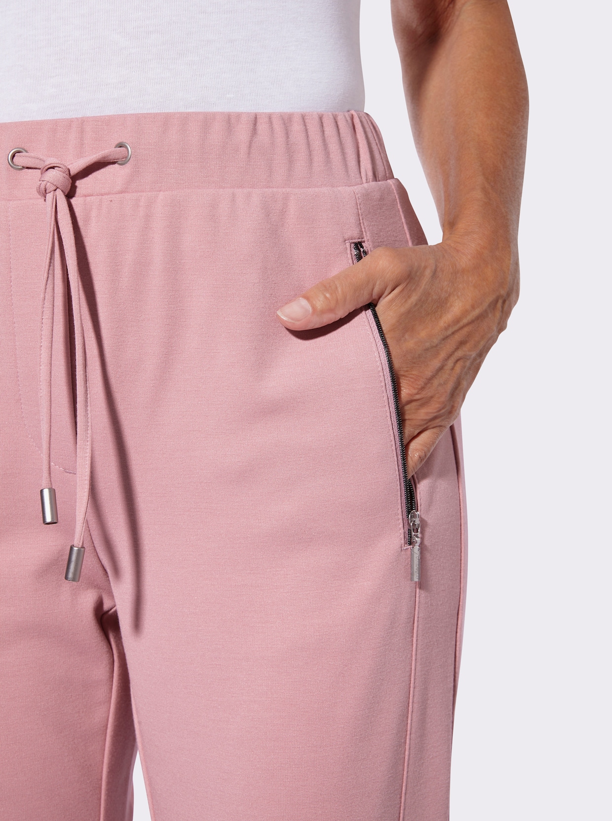 Jerseyhose - hortensie