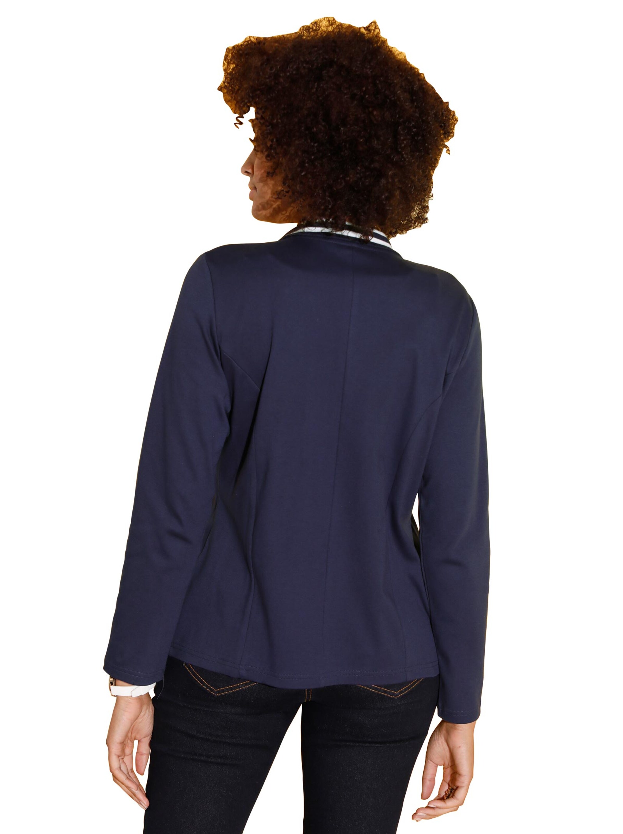 Shirtblazer - nachtblau