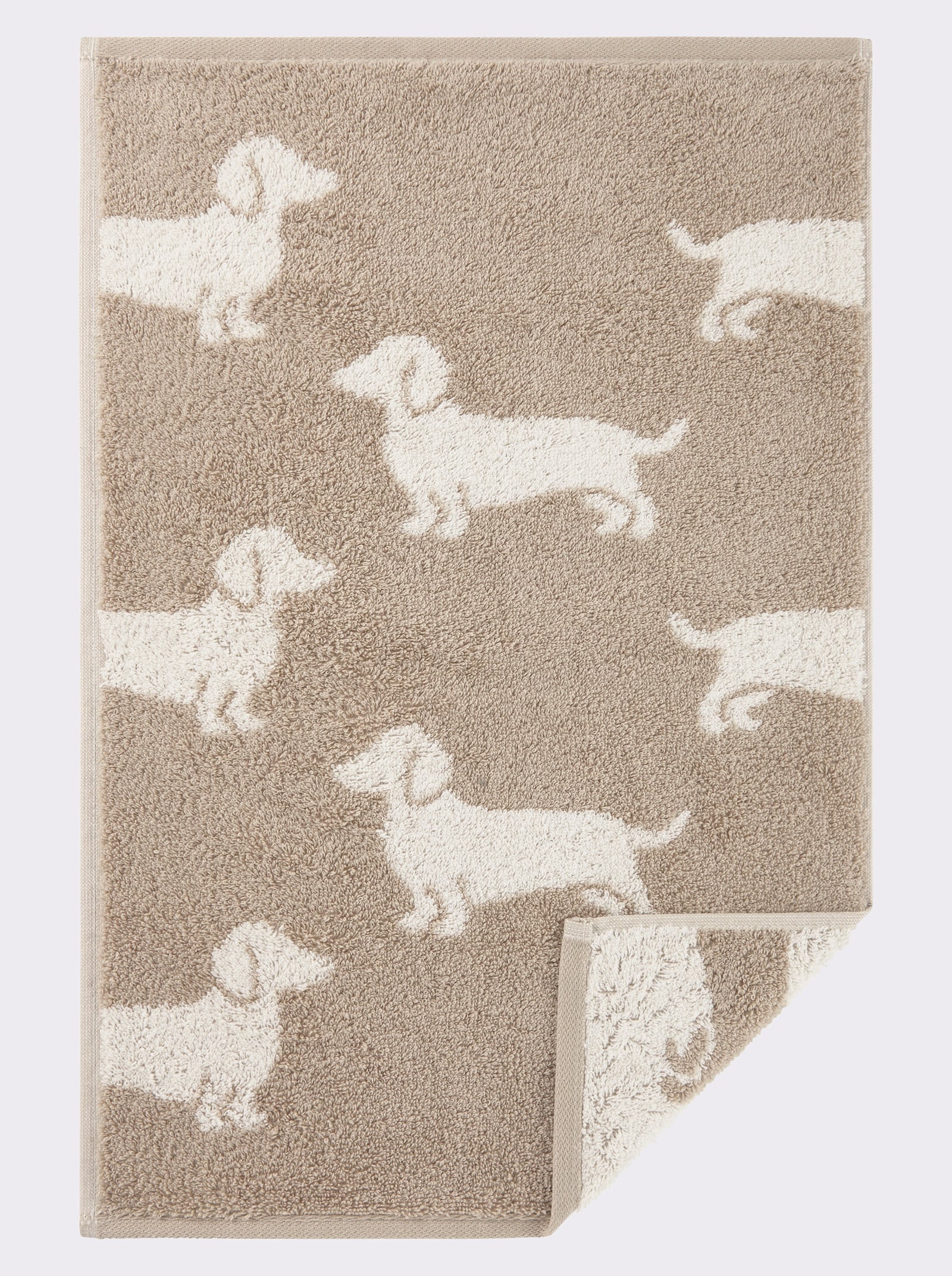 Cawö Handdoek - beige