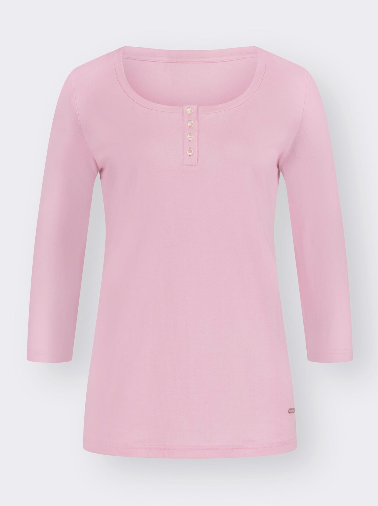 3/4-Arm-Shirt - rosé