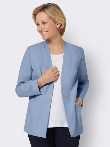 Blazer in weicher Qualität - bleu